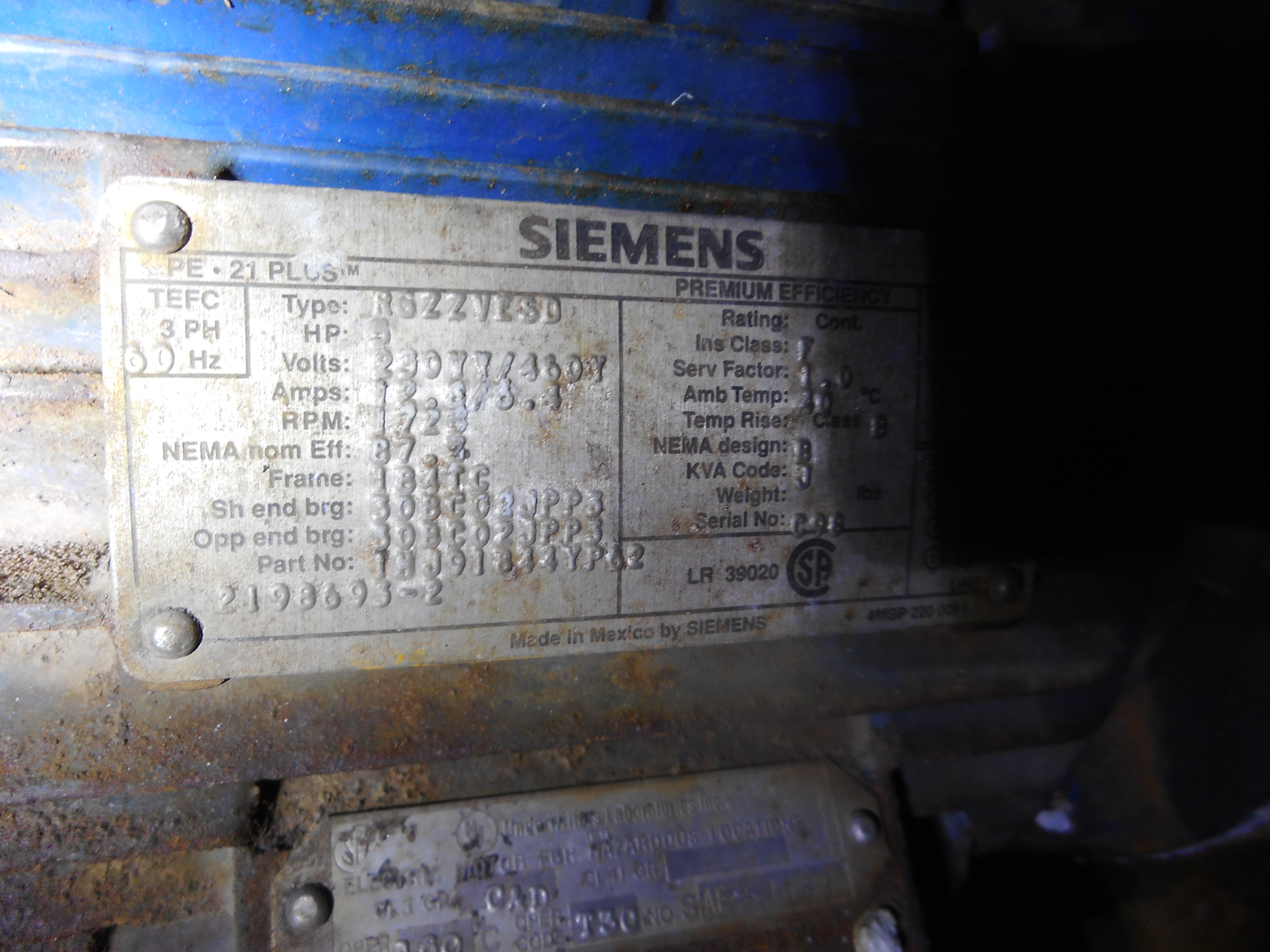  Centrifugal Pump 22.7 m3/h (100 GPM) Stainless Steel 316 For Sale - IPP# 233333