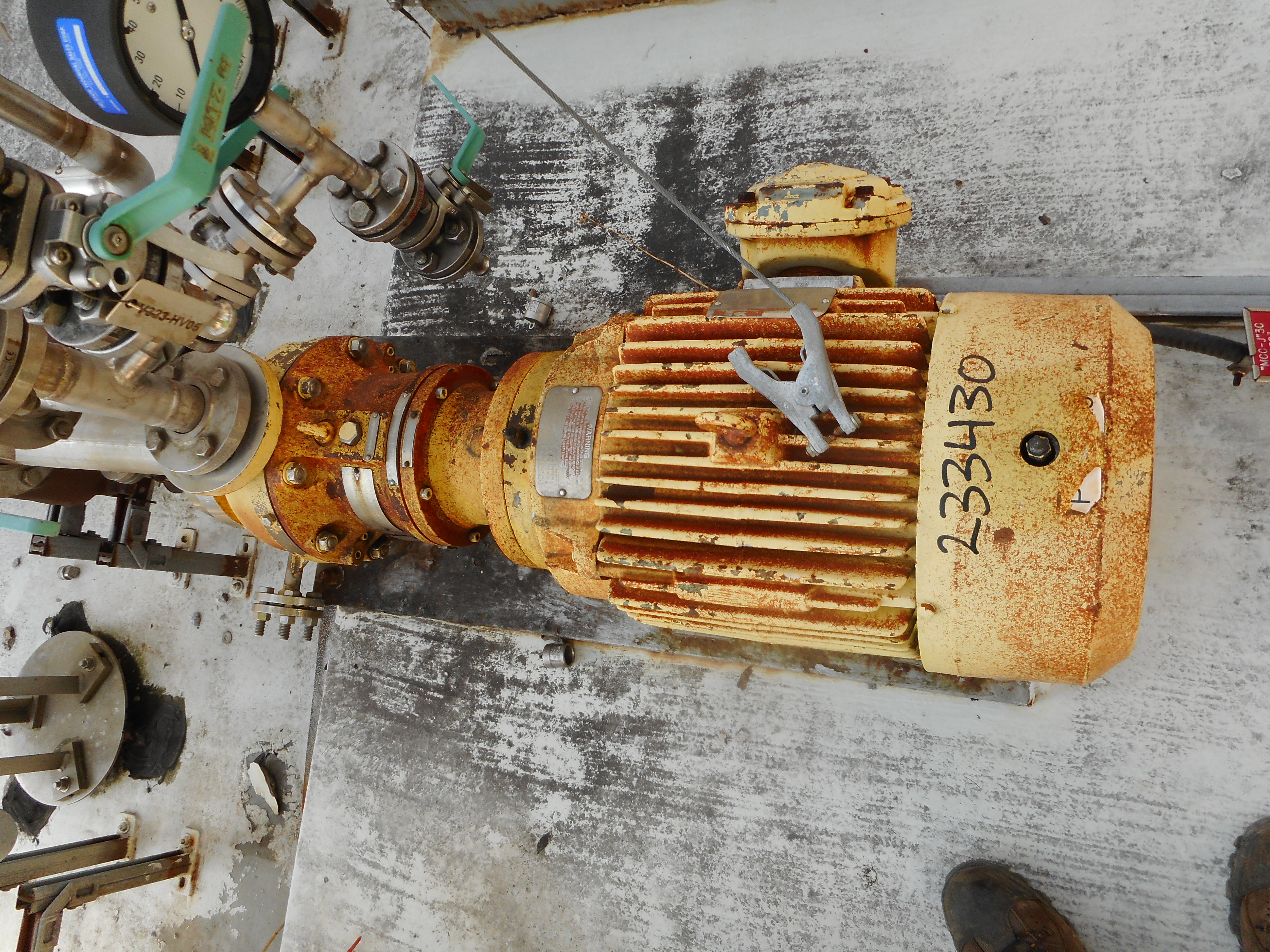  Centrifugal Pump 22.7 m3/h (100 GPM) Stainless Steel 316 For Sale - IPP# 233430