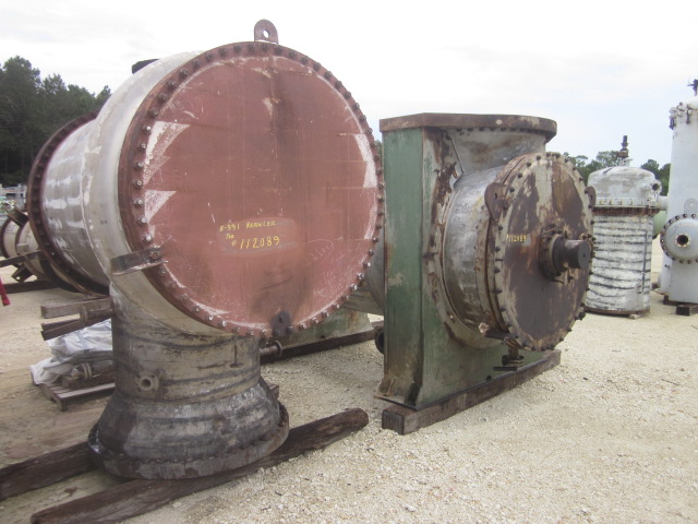  208.7 kg/h (460 lb/h) Stainless Steel 316 Wiped/Thin Film Evaporator For Sale - IPP# 233690