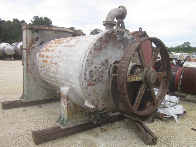  208.7 kg/h (460 lb/h) Stainless Steel 316 Wiped/Thin Film Evaporator For Sale - IPP# 233690