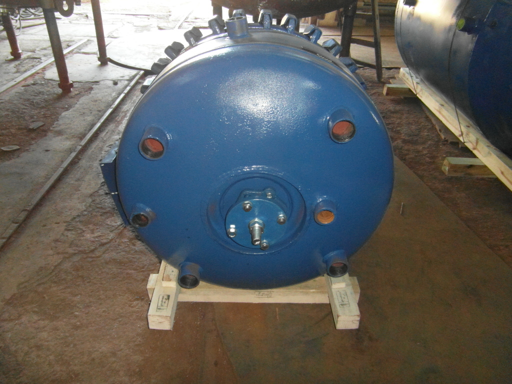 IPP# 233734, 189.3 L (50 gallons)  Glasslined Batch-Type Agitated Reactor For Sale