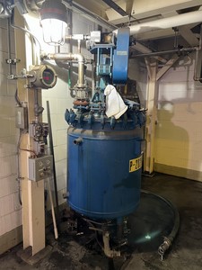  Glasslined Batch-Type Agitated Reactor 378.5 L (100 gallons) For Sale - IPP# 233736