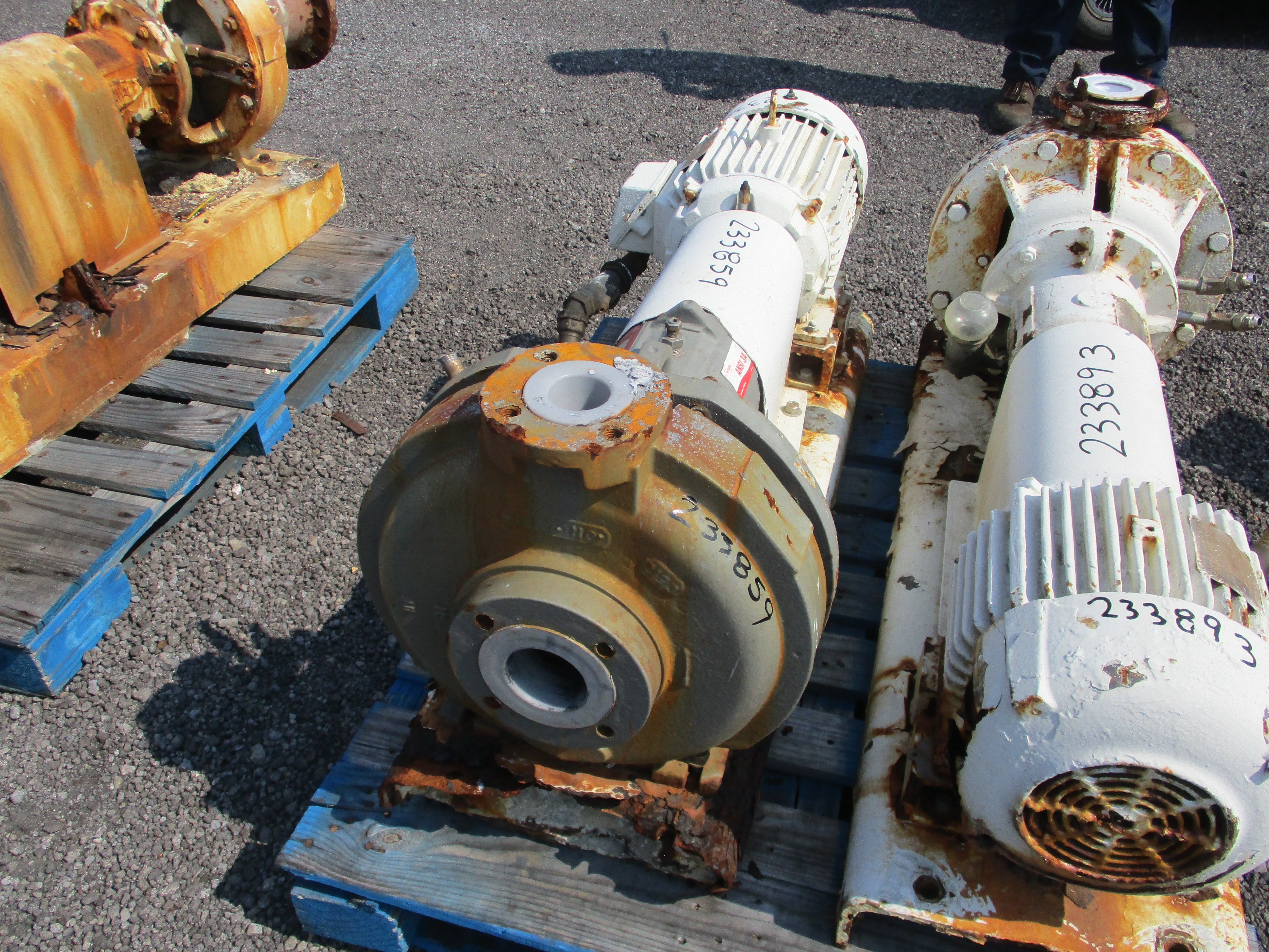 IPP# 233859, 36.3 m3/h (160 GPM)  Teflon Centrifugal Pump For Sale