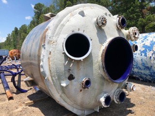 Glasslined  Batch-Type Agitated Reactor, IPP stock number 233861