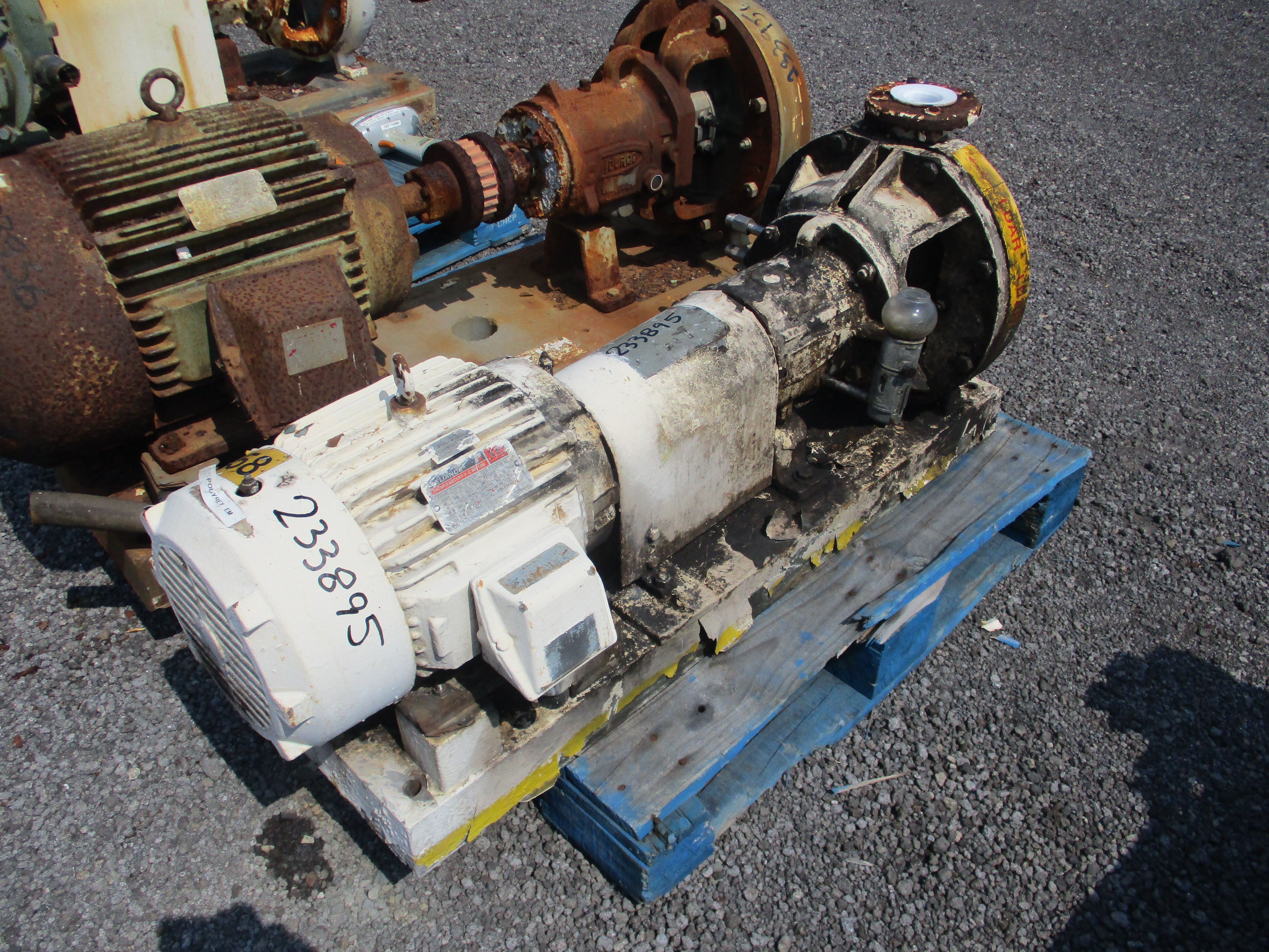 IPP# 233895, 36.3 m3/h (160 GPM)  Teflon Centrifugal Pump For Sale