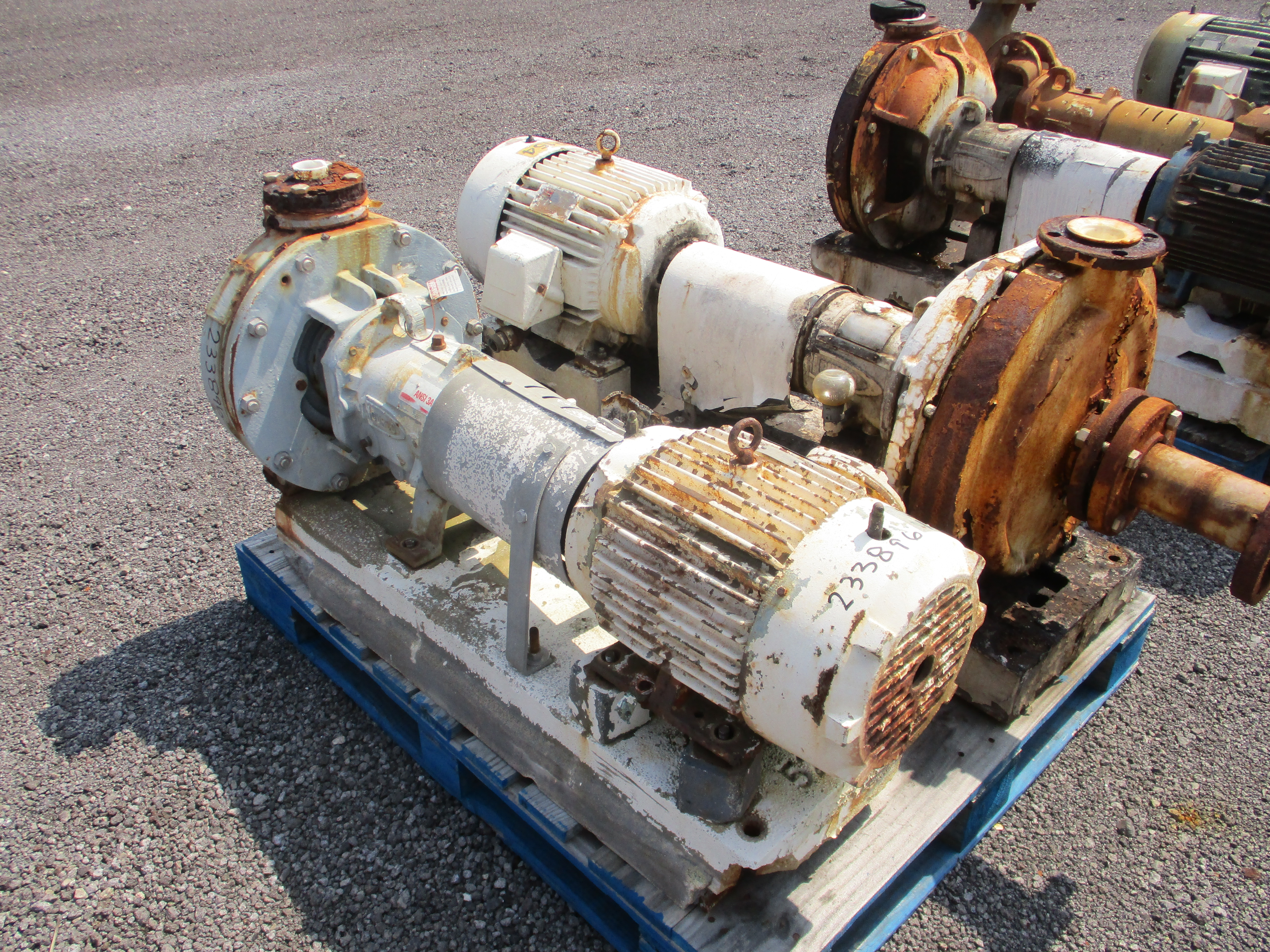 IPP# 233896, 36.3 m3/h (160 GPM)  Teflon Centrifugal Pump For Sale