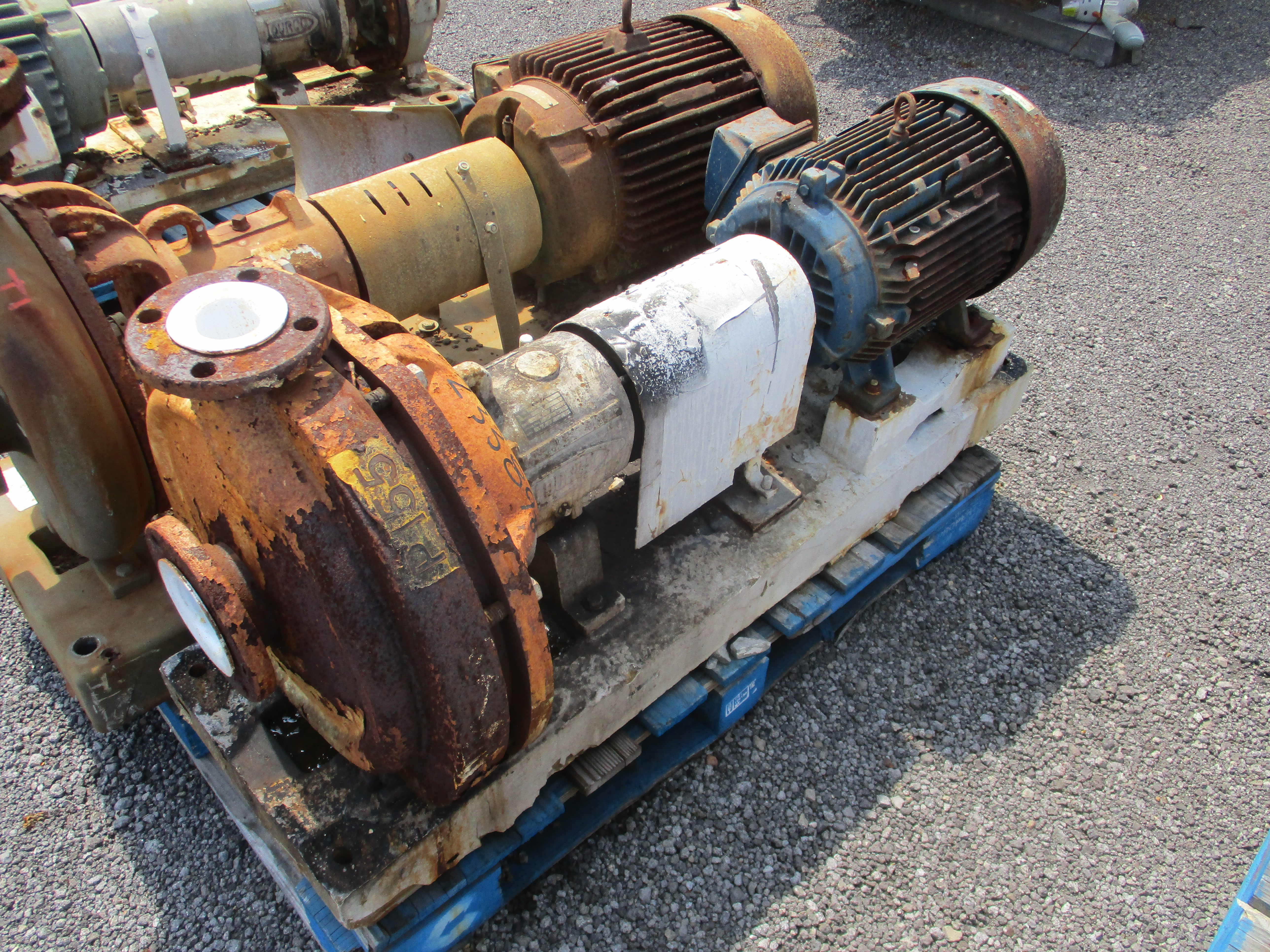 IPP# 233898, 56.8 m3/h (250 GPM)  Teflon Centrifugal Pump For Sale