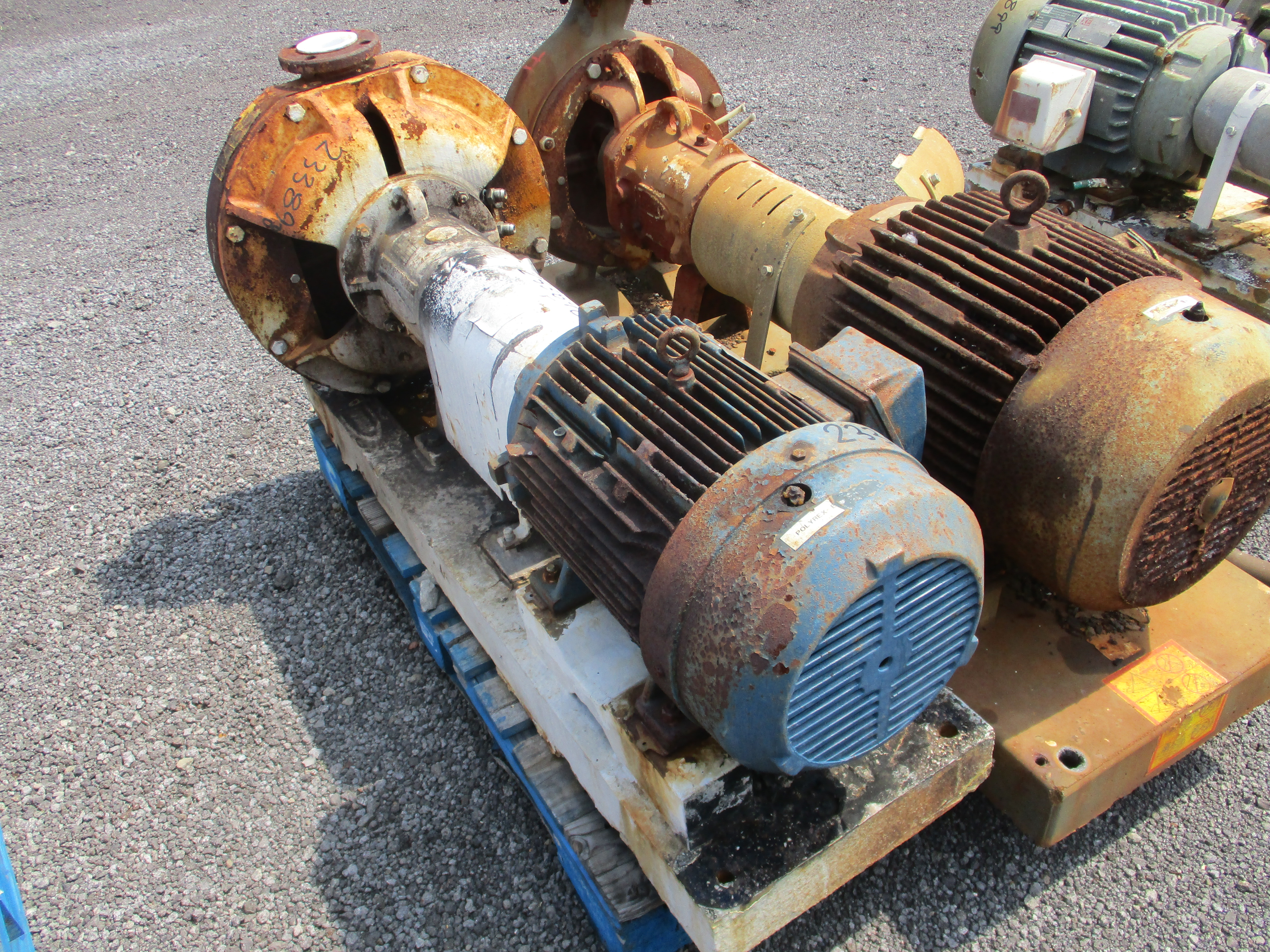 IPP# 233898, 56.8 m3/h (250 GPM)  Teflon Centrifugal Pump For Sale