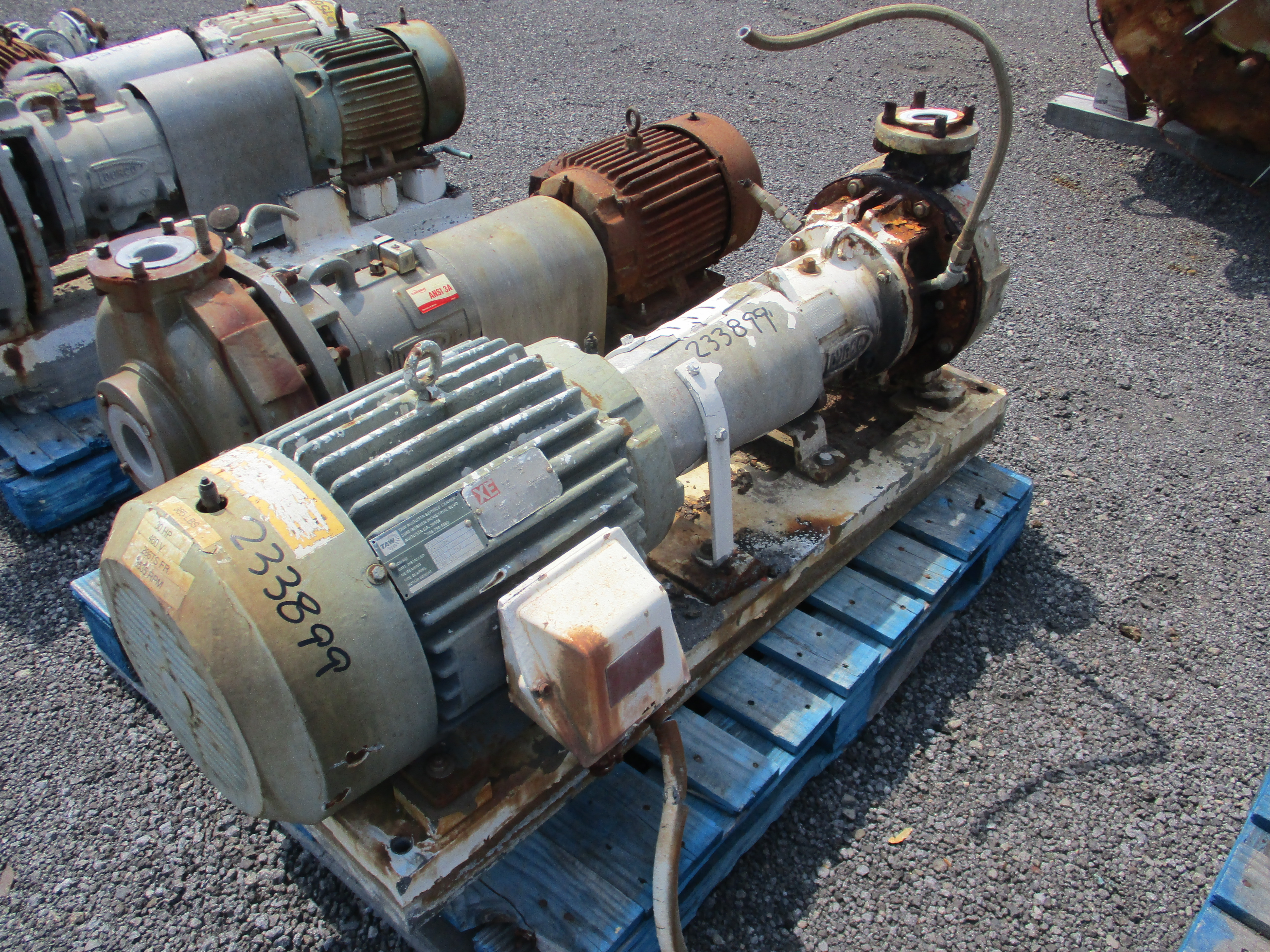 IPP# 233899, 56.8 m3/h (250 GPM)  Hastelloy - C4 Centrifugal Pump For Sale