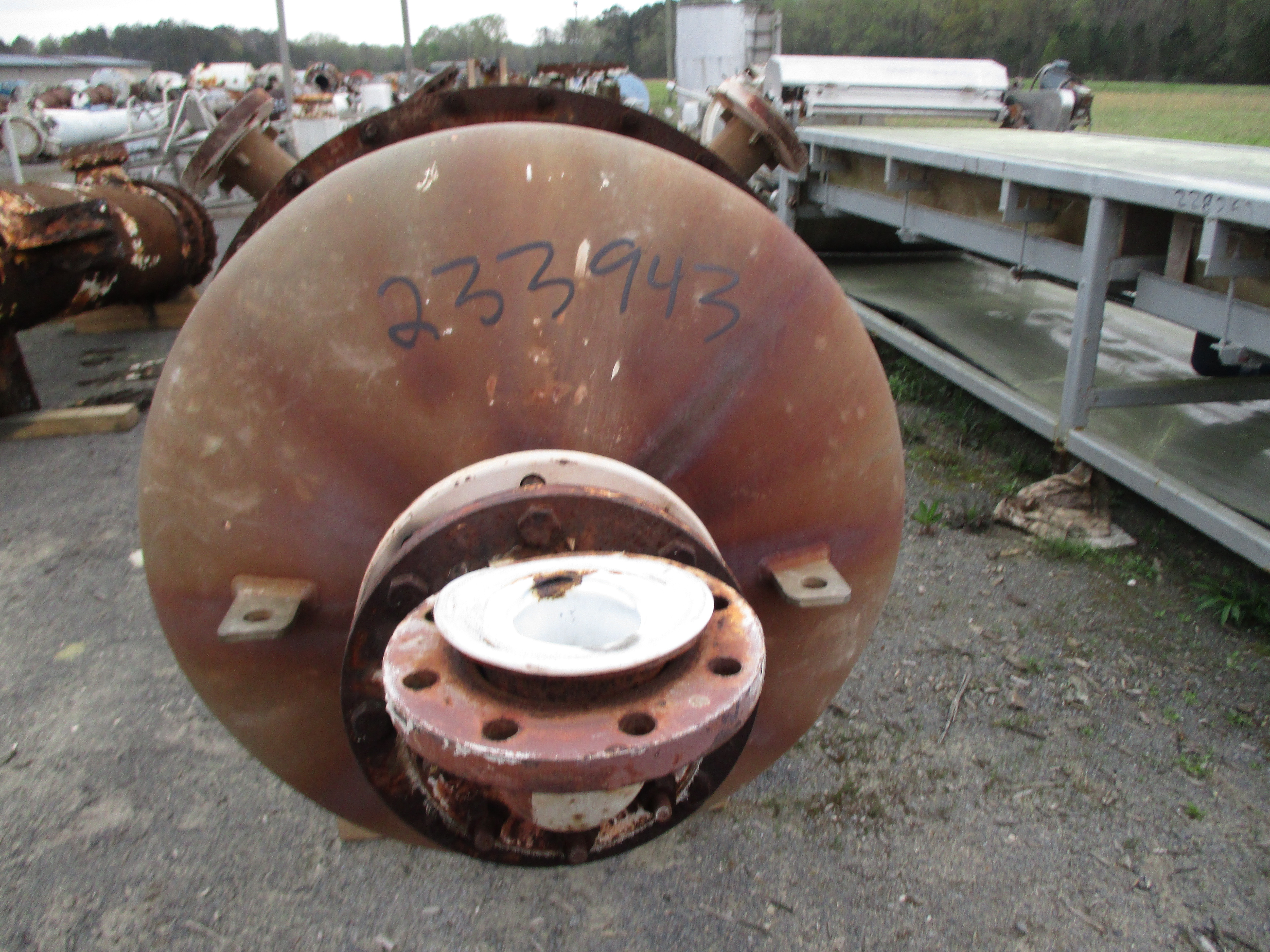 IPP# 233943, 116.5 m² (1,254 ft²)  Titanium Shell and Tube Heat Exchanger For Sale