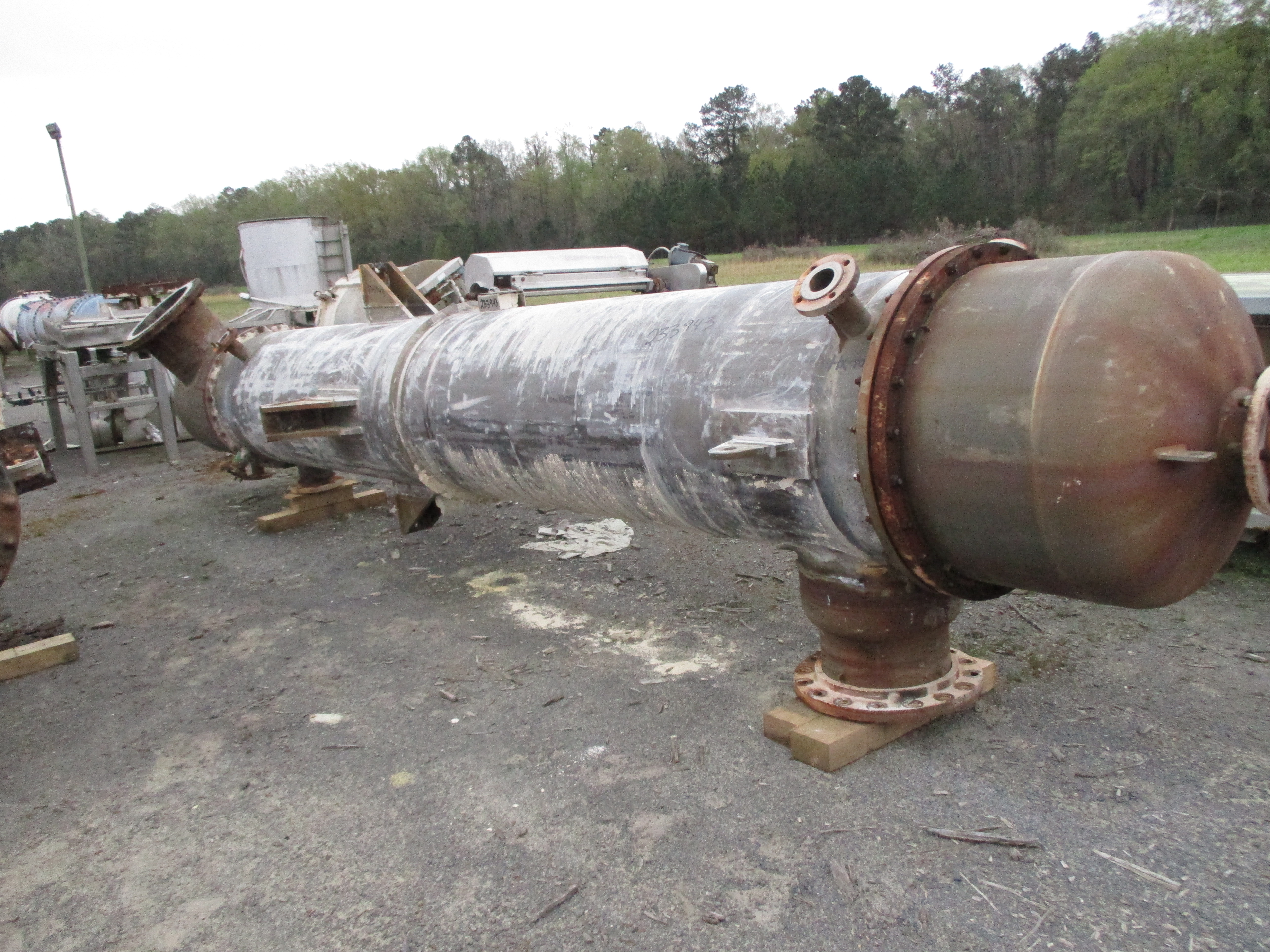 IPP# 233943, 116.5 m² (1,254 ft²)  Titanium Shell and Tube Heat Exchanger For Sale