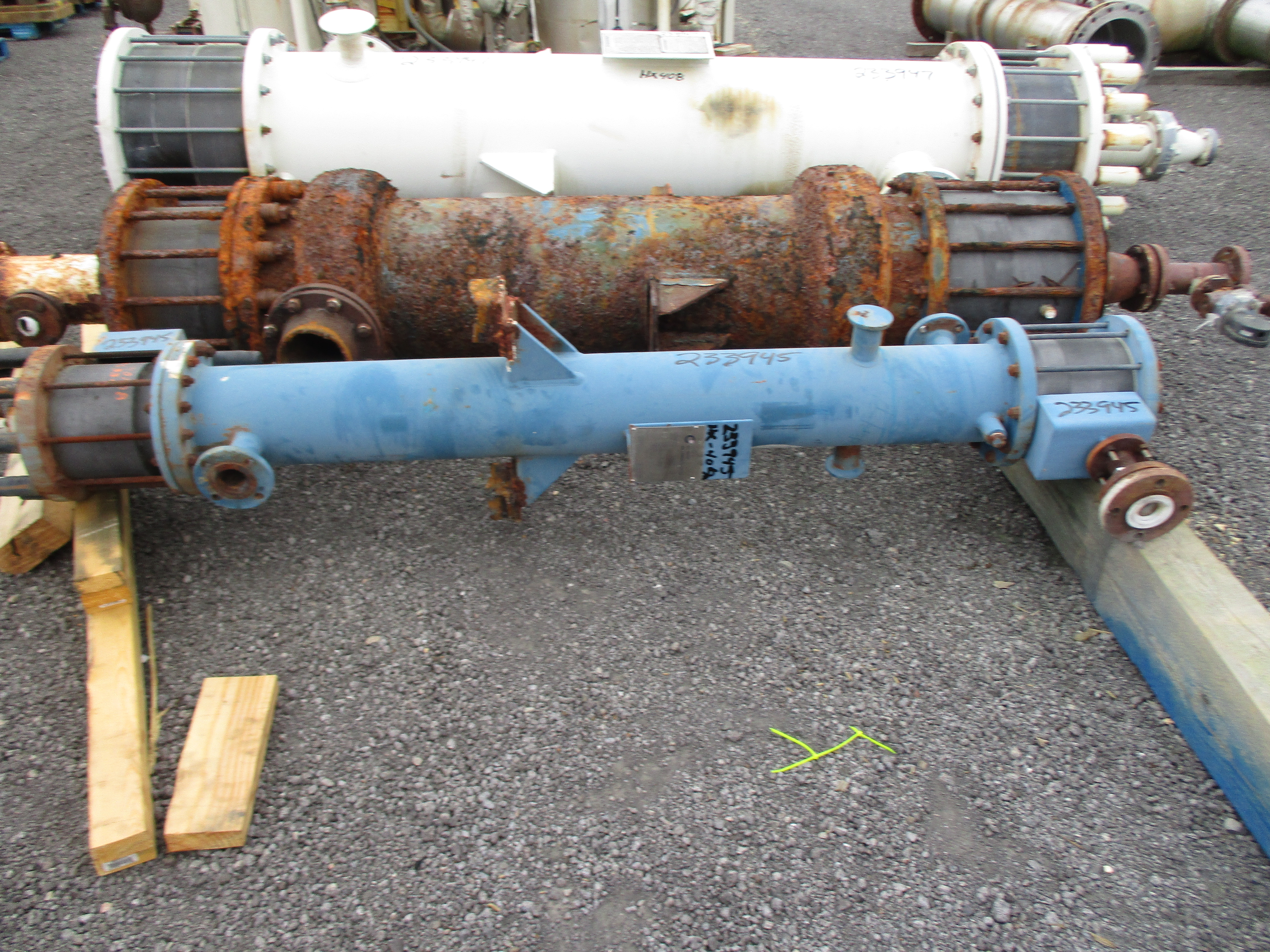 IPP# 233945, 3.4 m² (37 ft²)  Graphite Shell and Tube Heat Exchanger For Sale