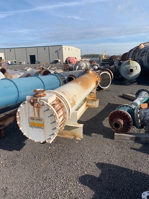 IPP# 233952, 72.7 m² (782 ft²)  Graphite Block Heat Exchanger For Sale