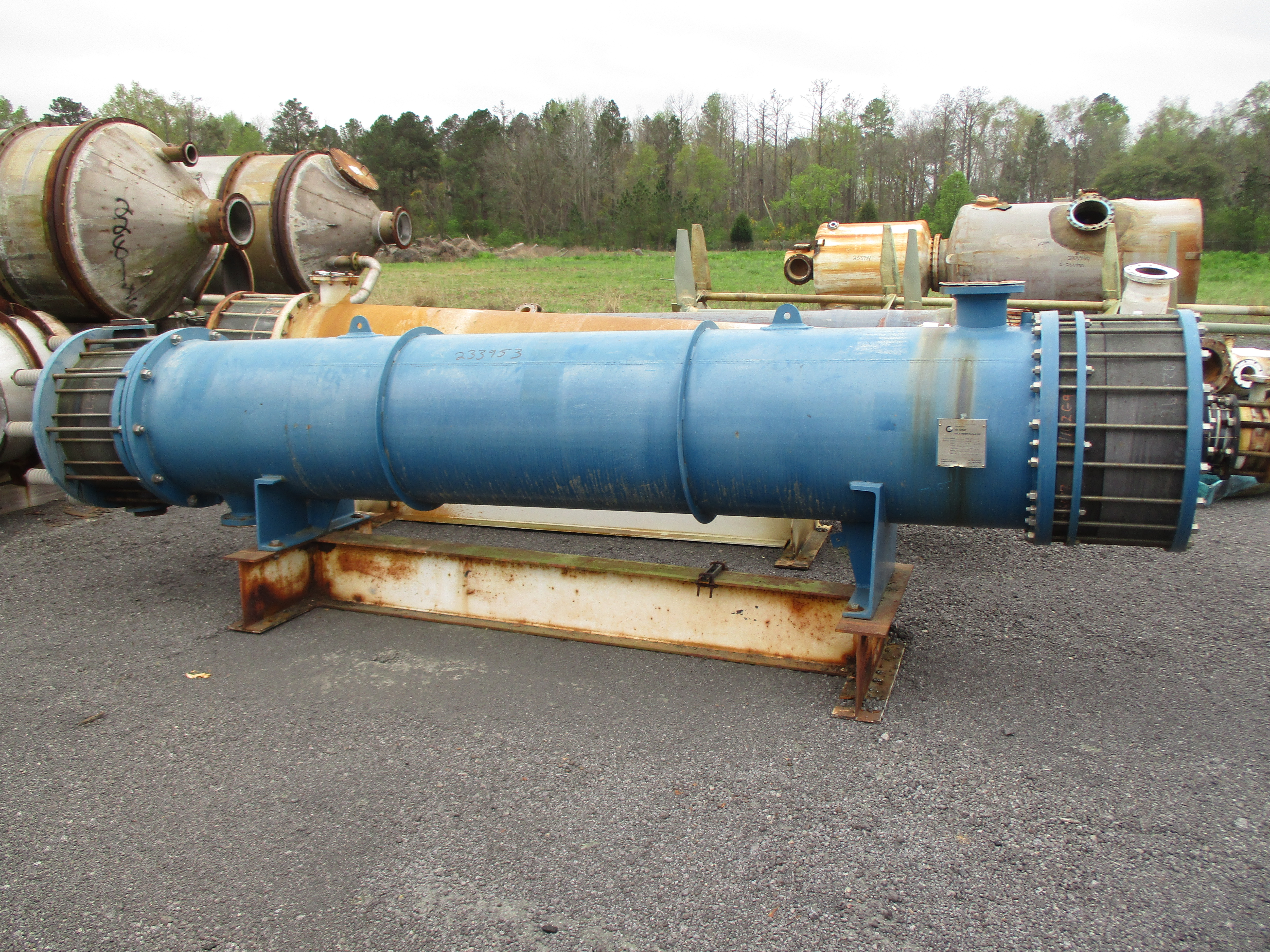 IPP# 233953, 72.7 m² (782 ft²) Unused  Shell and Tube Heat Exchanger For Sale