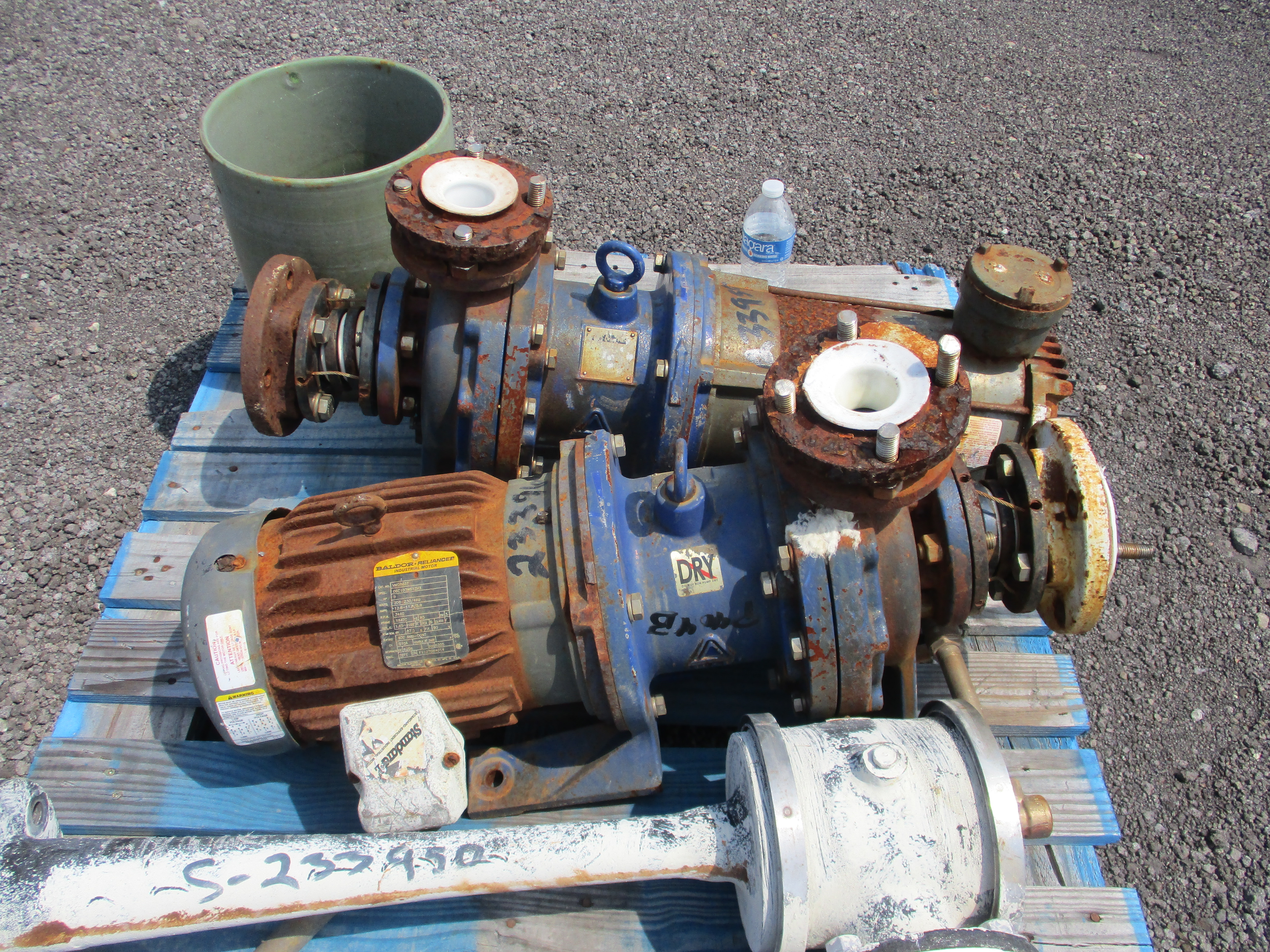 IPP# 233960, 22.7 m3/h (100 GPM)  Teflon Centrifugal Pump For Sale