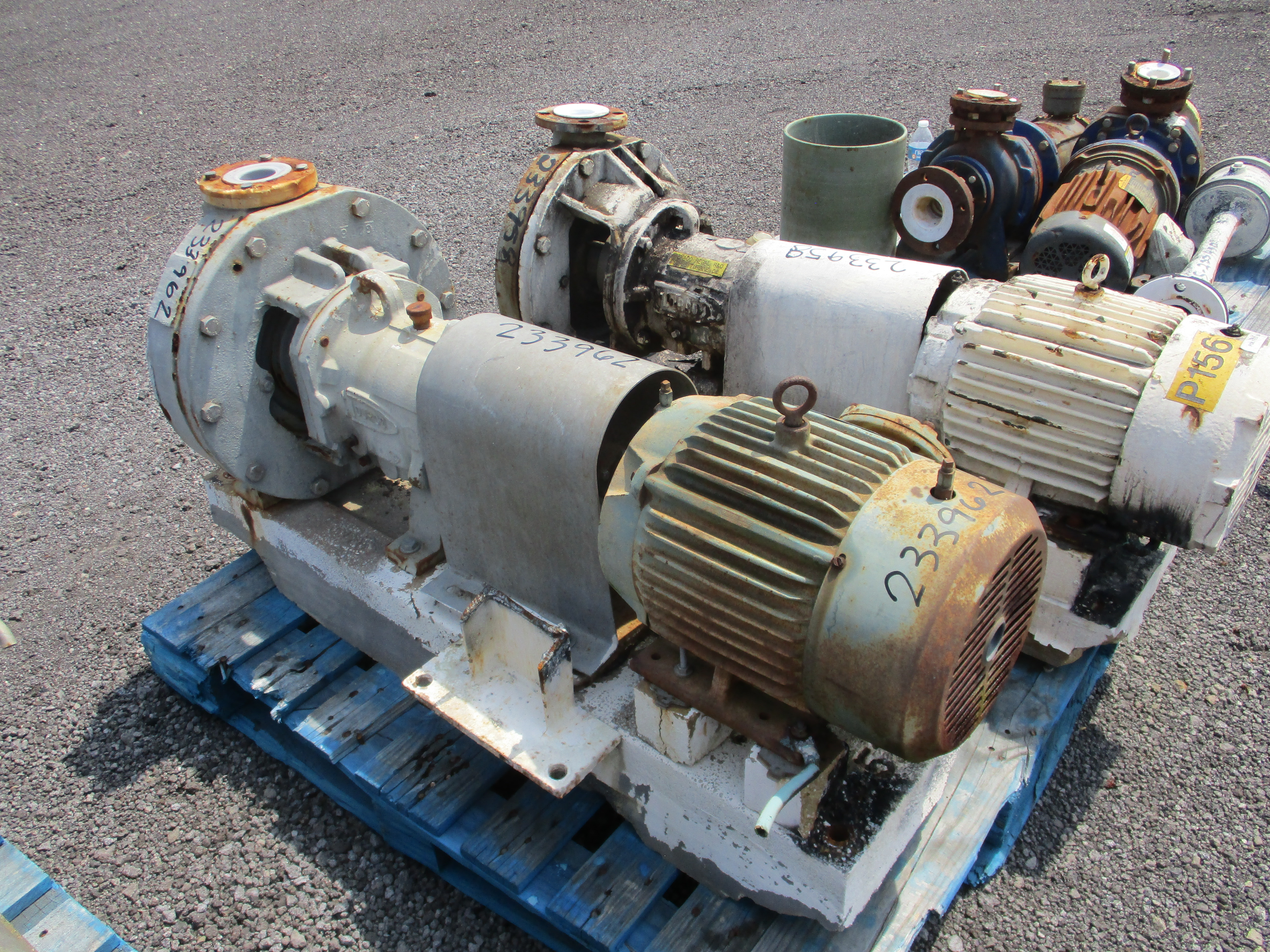 IPP# 233962, 36.3 m3/h (160 GPM)  Teflon Centrifugal Pump For Sale