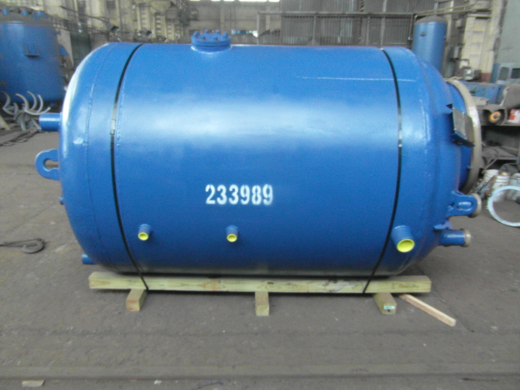 IPP# 233989, 3,785 L (1,000 gallons)  Glasslined Batch-Type Agitated Reactor For Sale