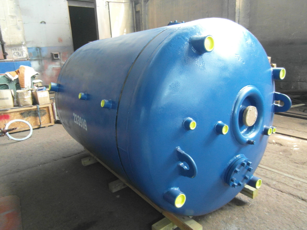 IPP# 233989, 3,785 L (1,000 gallons)  Glasslined Batch-Type Agitated Reactor For Sale