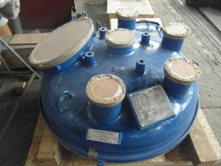 Glasslined DeDietrich 200 gal Main Cover Glass Lined Parts