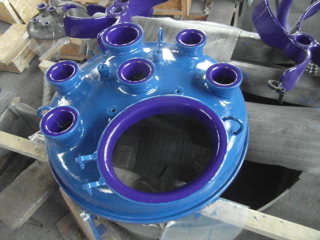 Glasslined DeDietrich Tank Cover Glass Lined Parts