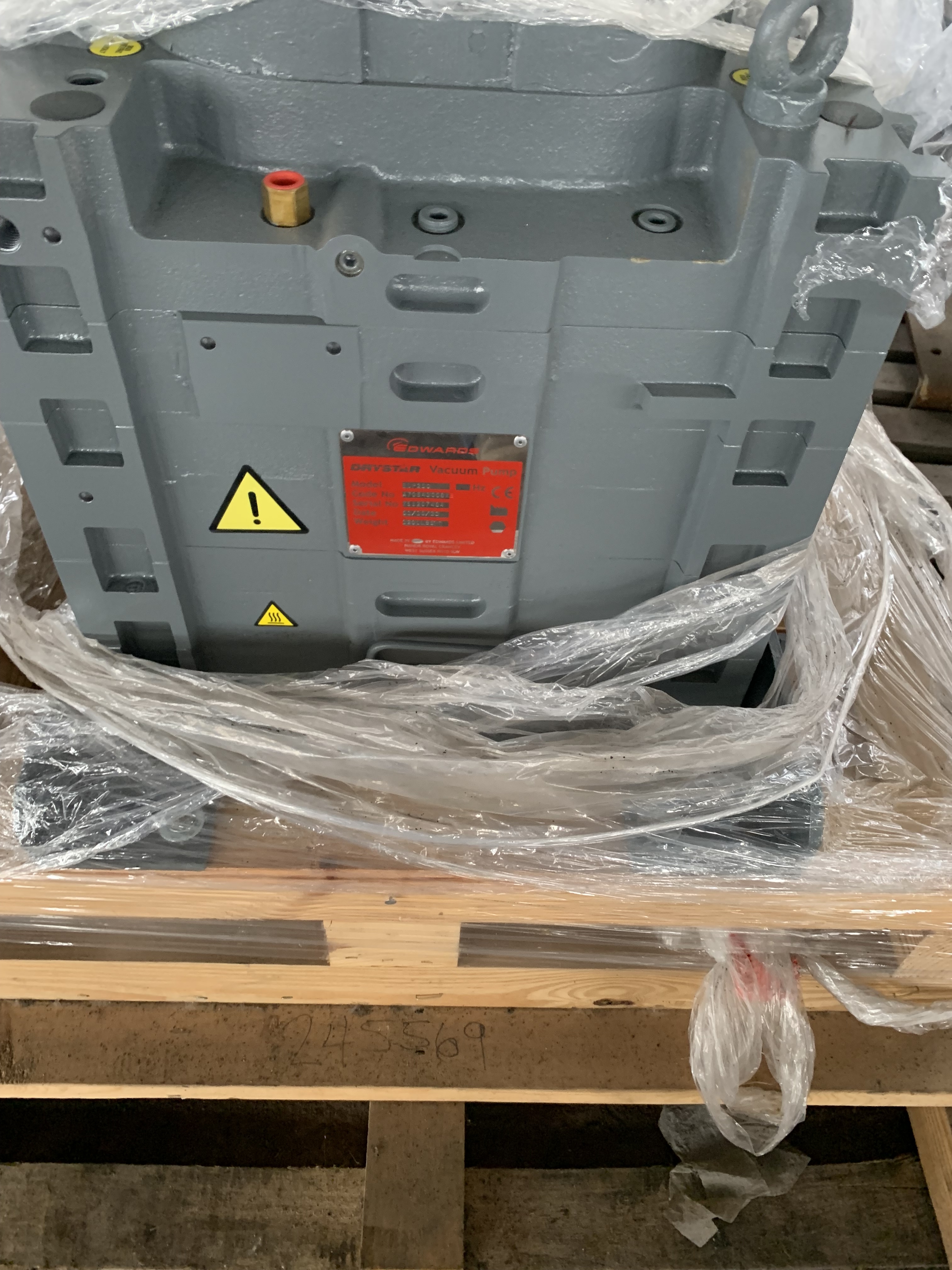 Carbon Steel Drystar Edwards EDP250 Pump-Vacuum - IPP# 245569