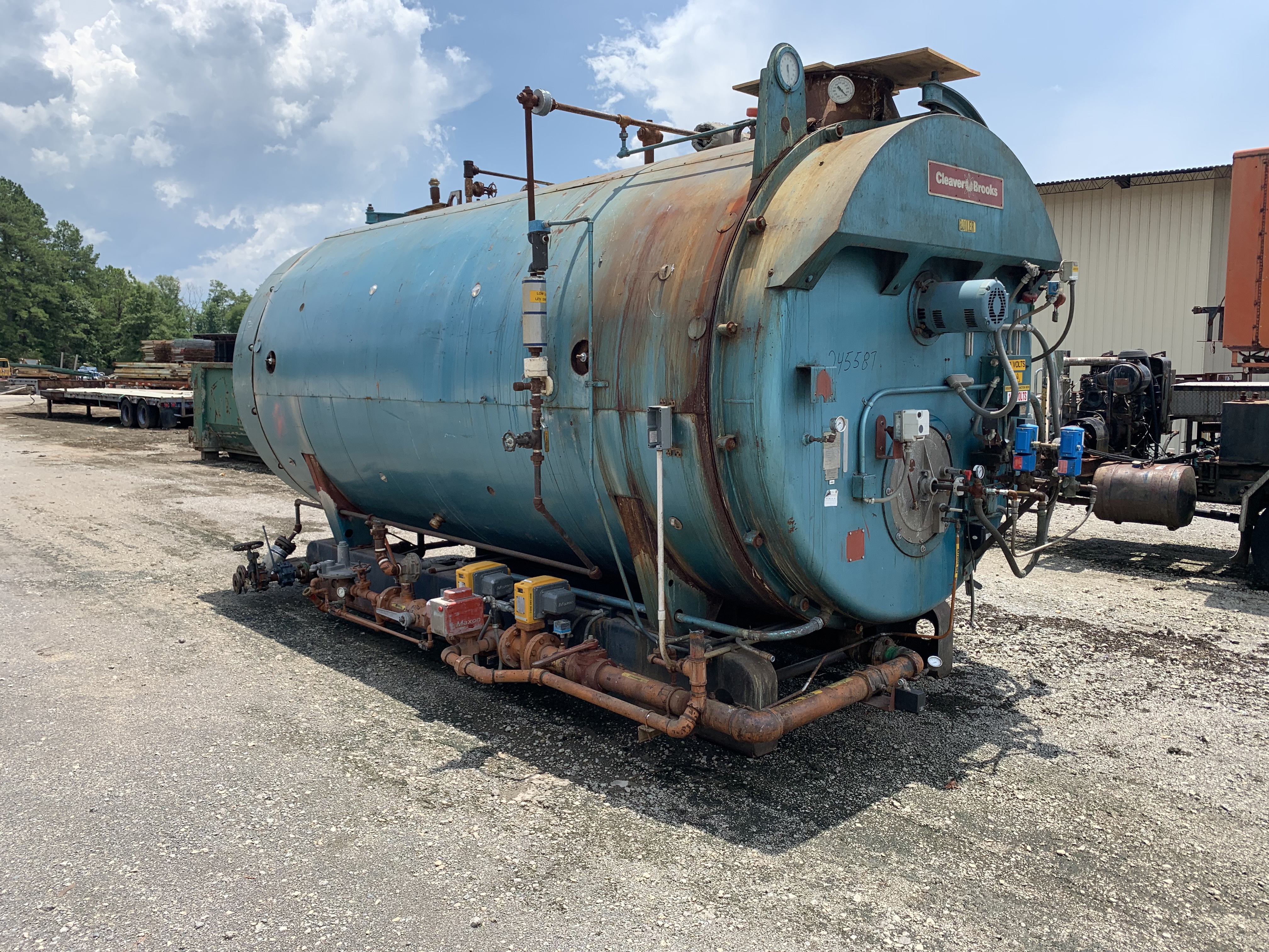 IPP# 245587,   Carbon Steel Steam Boiler For Sale