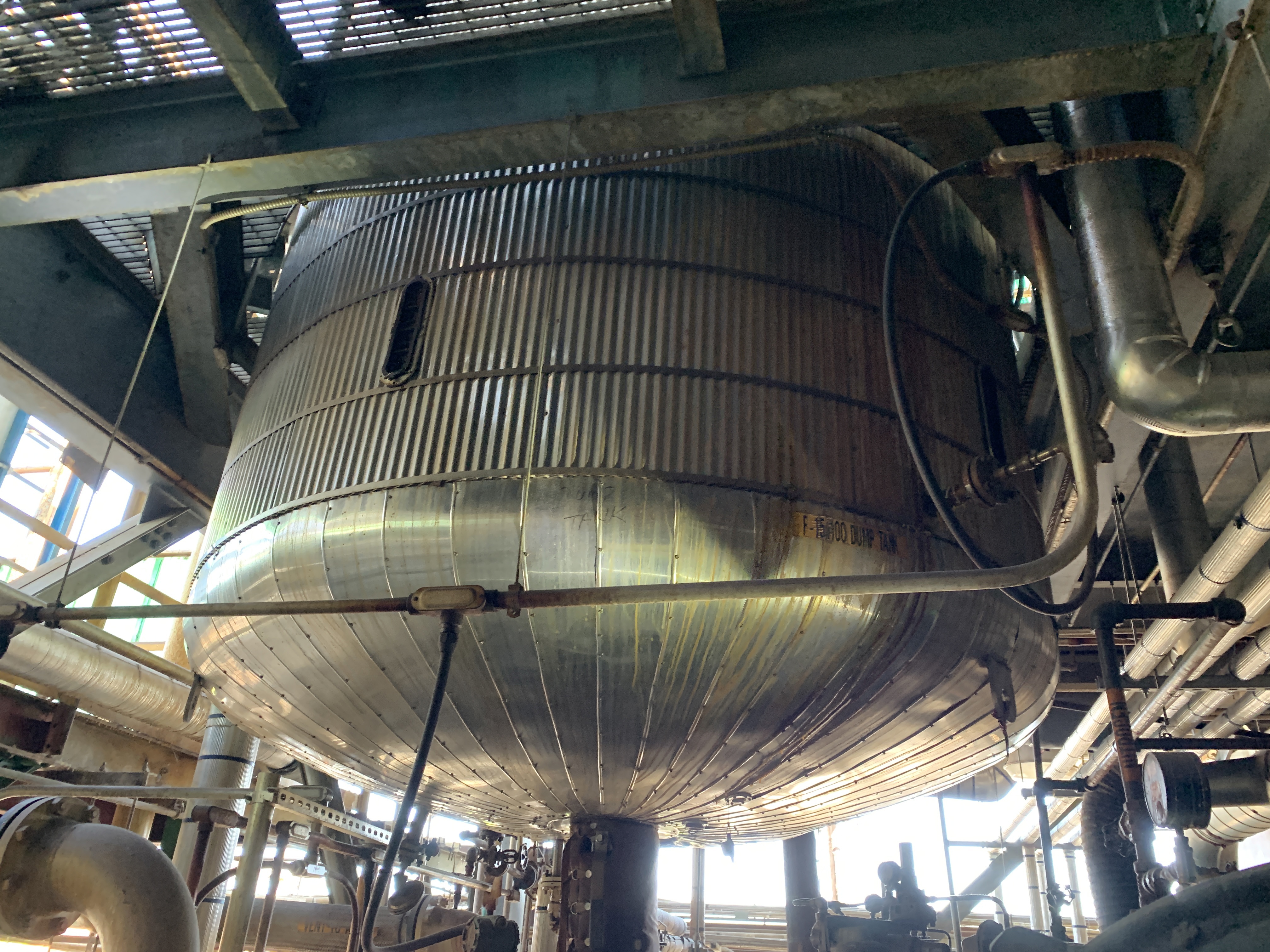 IPP# 245592, 15,142 L (4,000 gallons)  Stainless Steel 304 Batch-Type Agitated Reactor For Sale