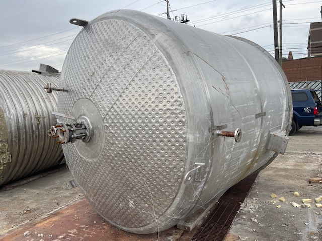 IPP# 245592, 15,142 L (4,000 gallons)  Stainless Steel 304 Batch-Type Agitated Reactor For Sale