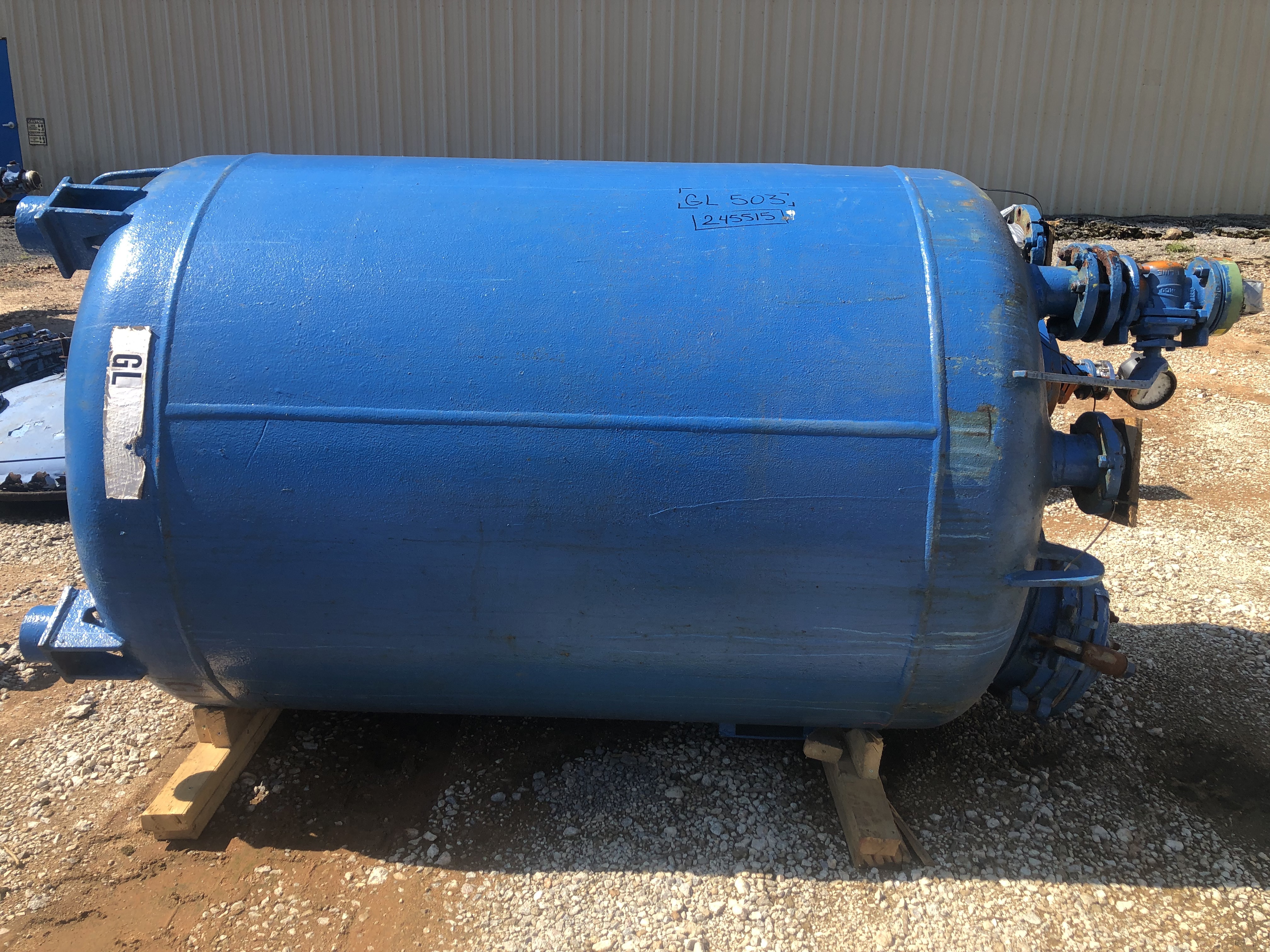 IPP# 245515, 1,893 L (500 gallons)  Glasslined  Tank For Sale