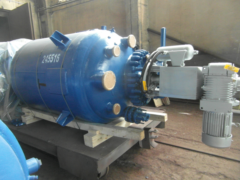 Glasslined Pfaudler RA 500 Batch-Type Agitated Reactor - IPP# 245516
