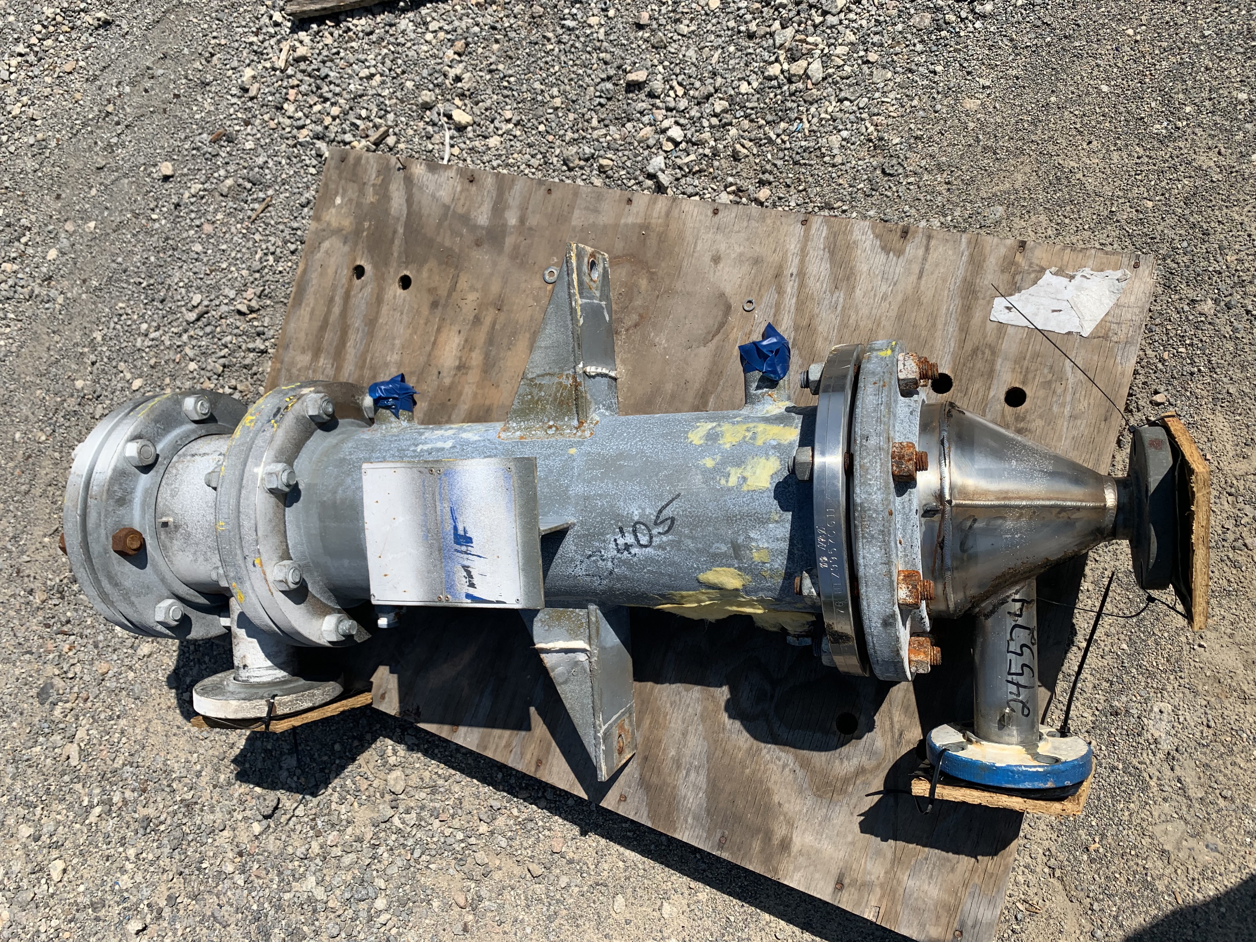  Shell and Tube Heat Exchanger 1.86 m² (20 ft²) Hastelloy - C276 For Sale - IPP# 245524