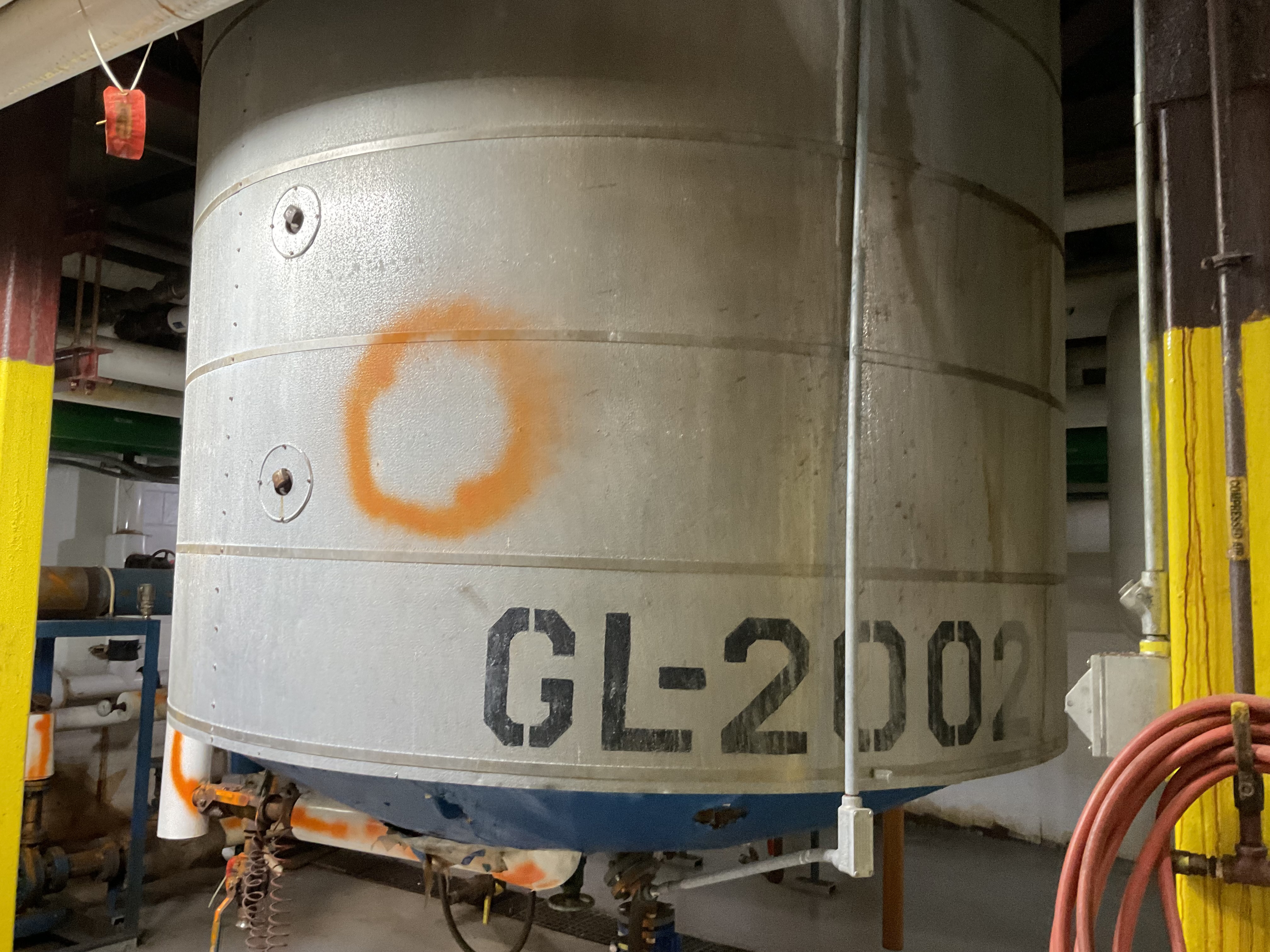 IPP# 245531, 7,571 L (2,000 gallons)  Glasslined Batch-Type Agitated Reactor For Sale