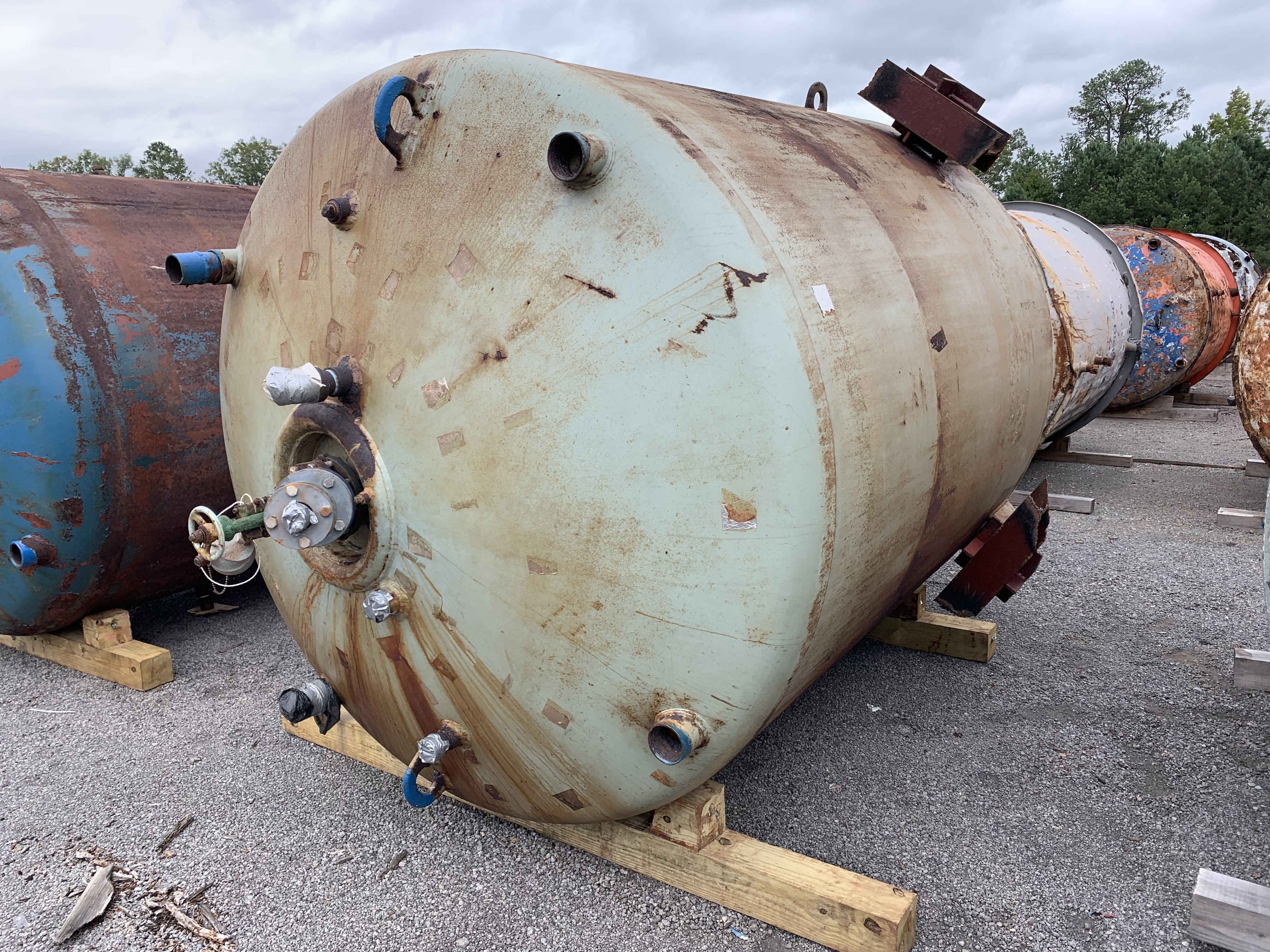 IPP# 245531, 7,571 L (2,000 gallons)  Glasslined Batch-Type Agitated Reactor For Sale