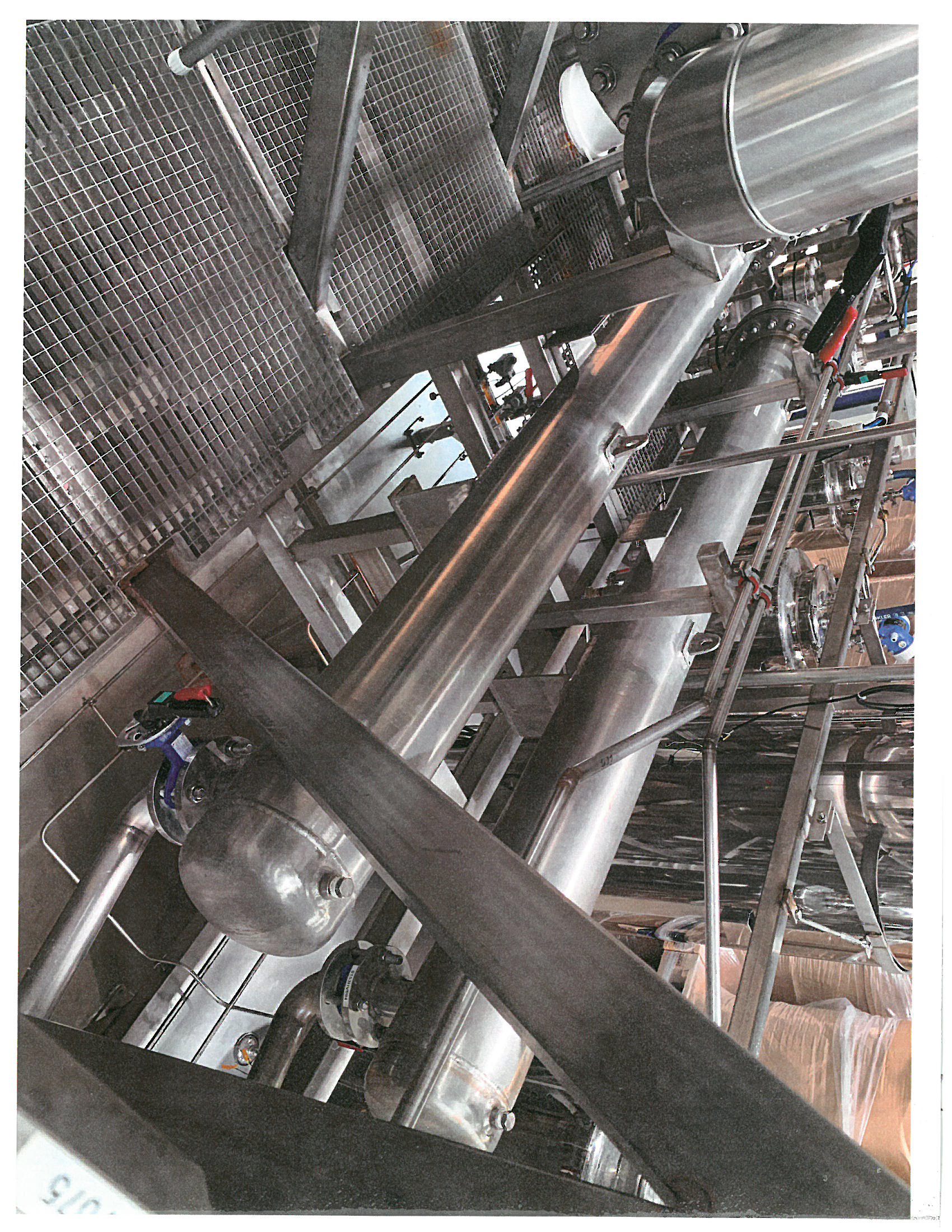 IPP# 245693, 8.4 m² (90.2 ft²)  Stainless Steel 316L Shell and Tube Heat Exchanger For Sale