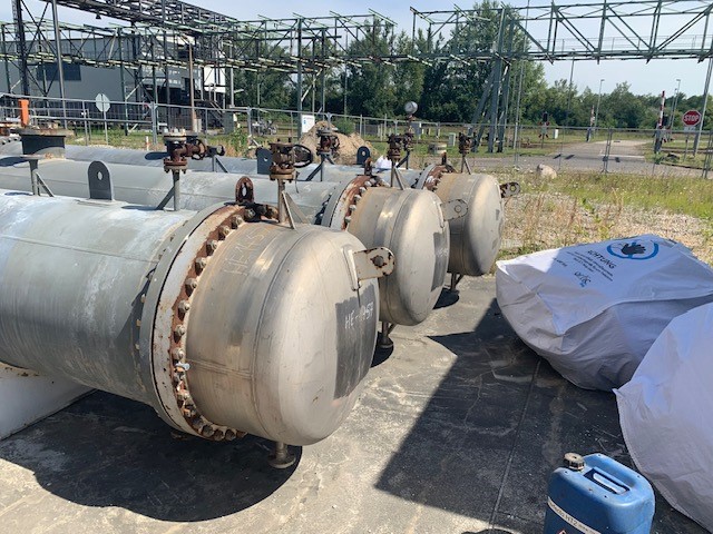 IPP# 245604, 364 m² (3,918 ft²)  Hastelloy - Other Shell and Tube Heat Exchanger For Sale