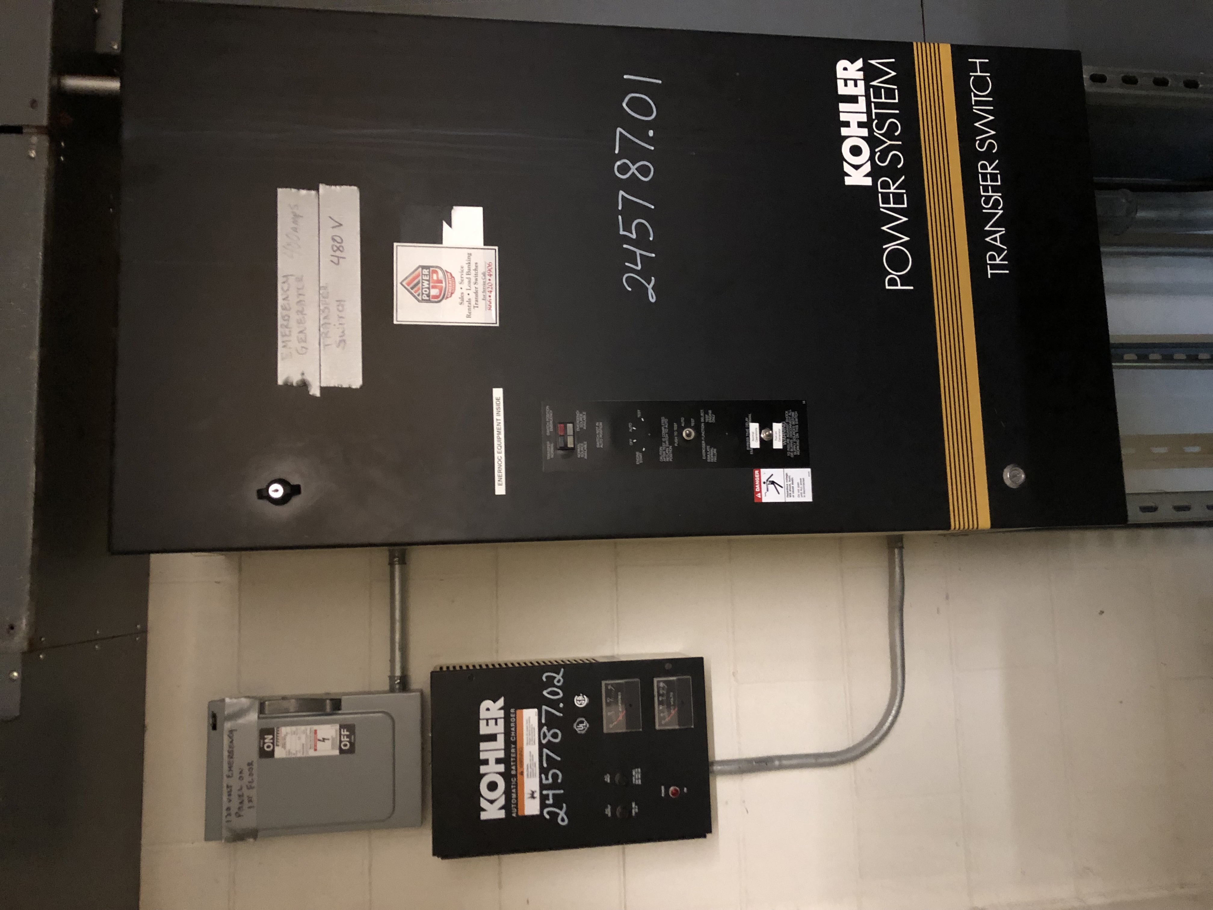 150 kW Kohler Diesel Generator – 600 A, 240 V 3-Phase Emergency Backup - IPP# 245787