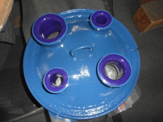 Glasslined Pfaudler Tank Cover Glass Lined Parts