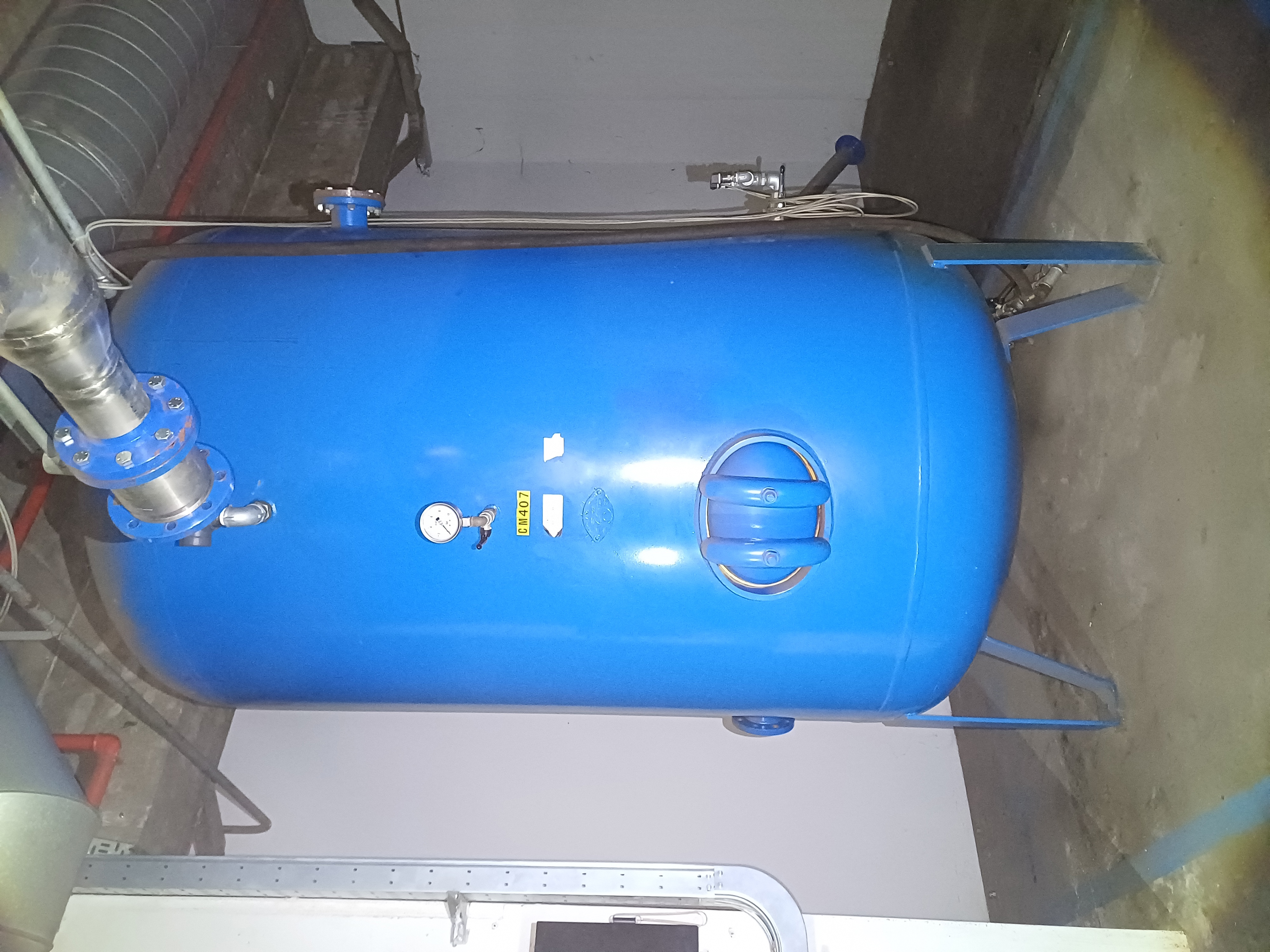 IPP# 245844, 5,000 L (1,321 gallons)  Carbon Steel  Tank For Sale