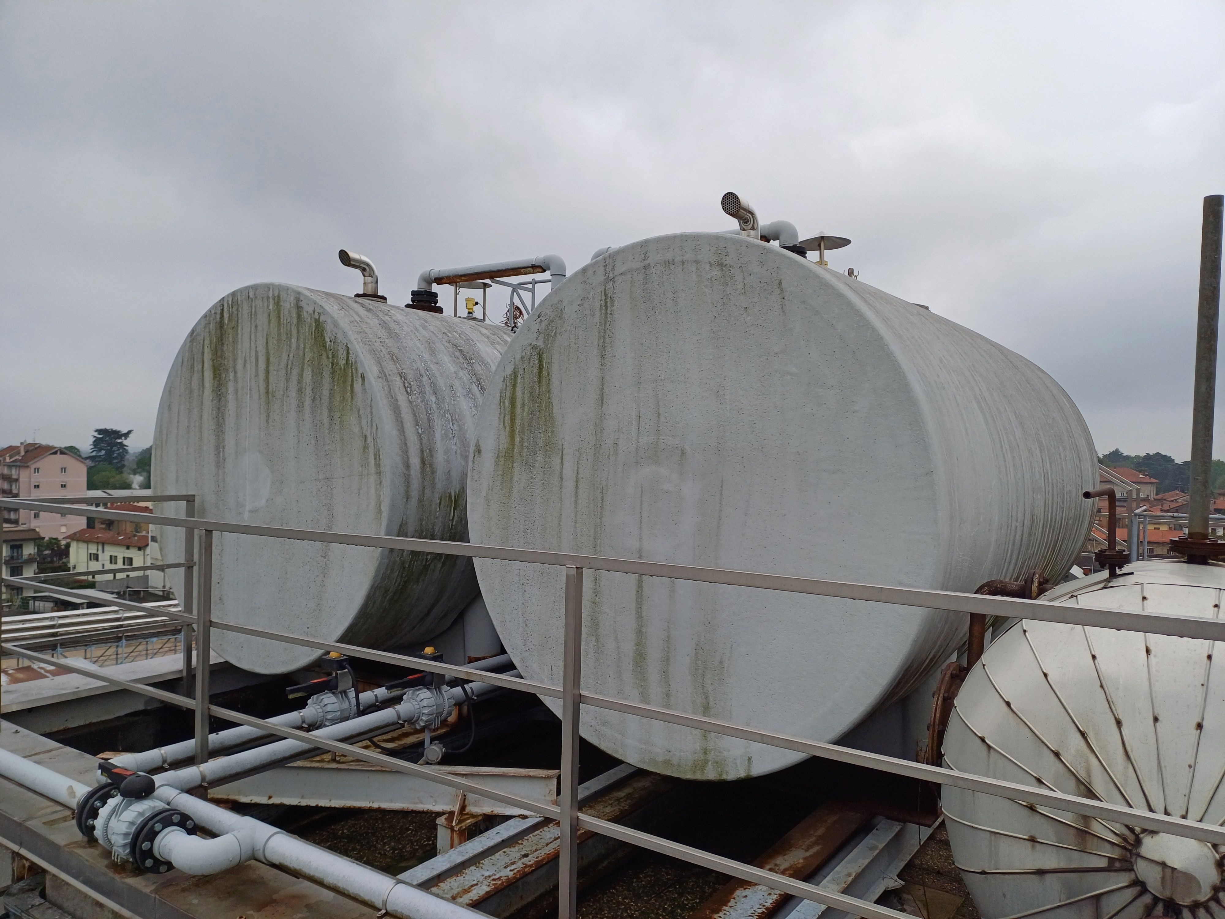 IPP# 245853, 16,000 L (4,227 gallons) Unused Fiberglass  Tank For Sale