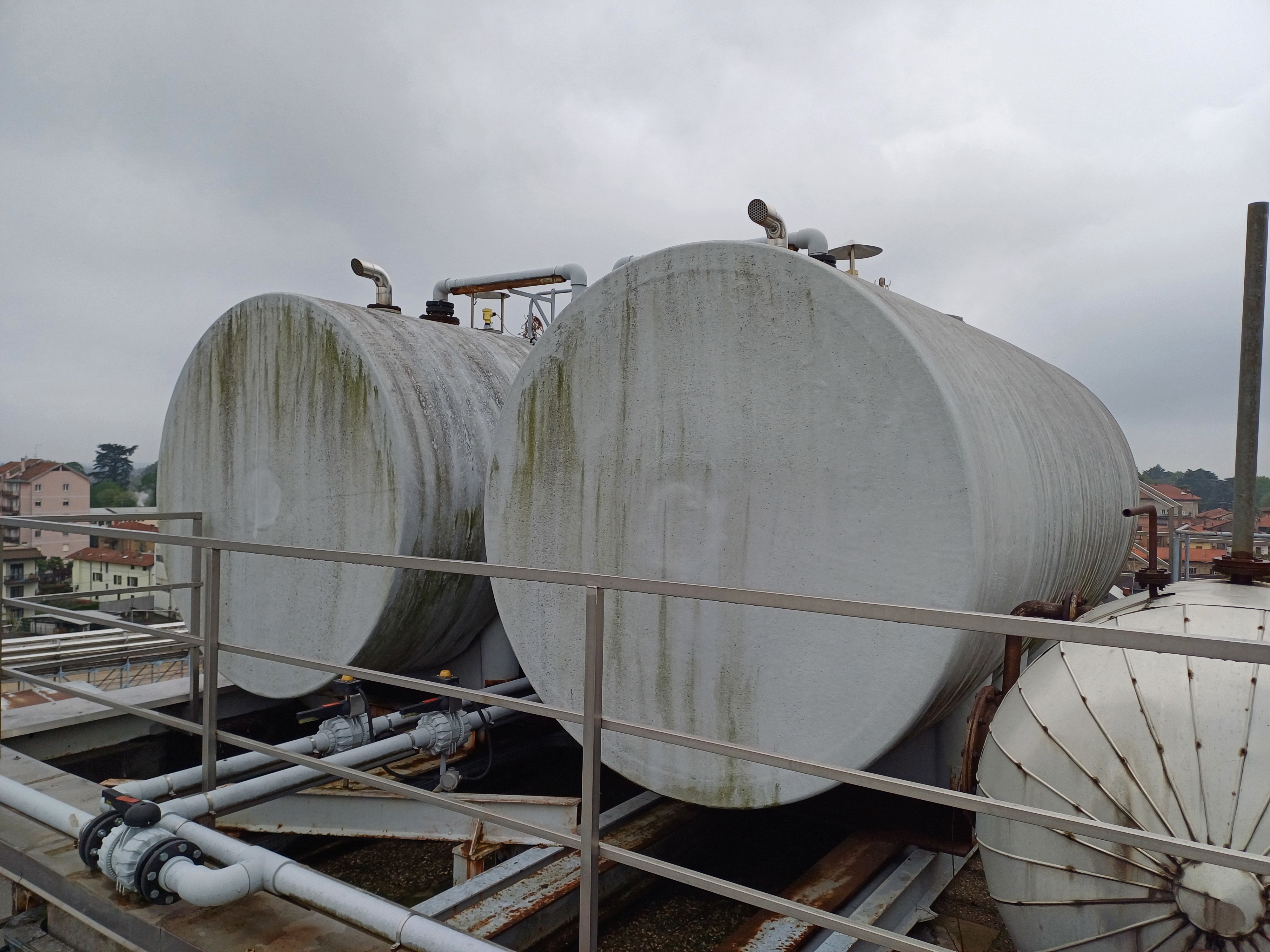 IPP# 245852, 16,000 L (4,227 gallons) Unused Fiberglass  Tank For Sale