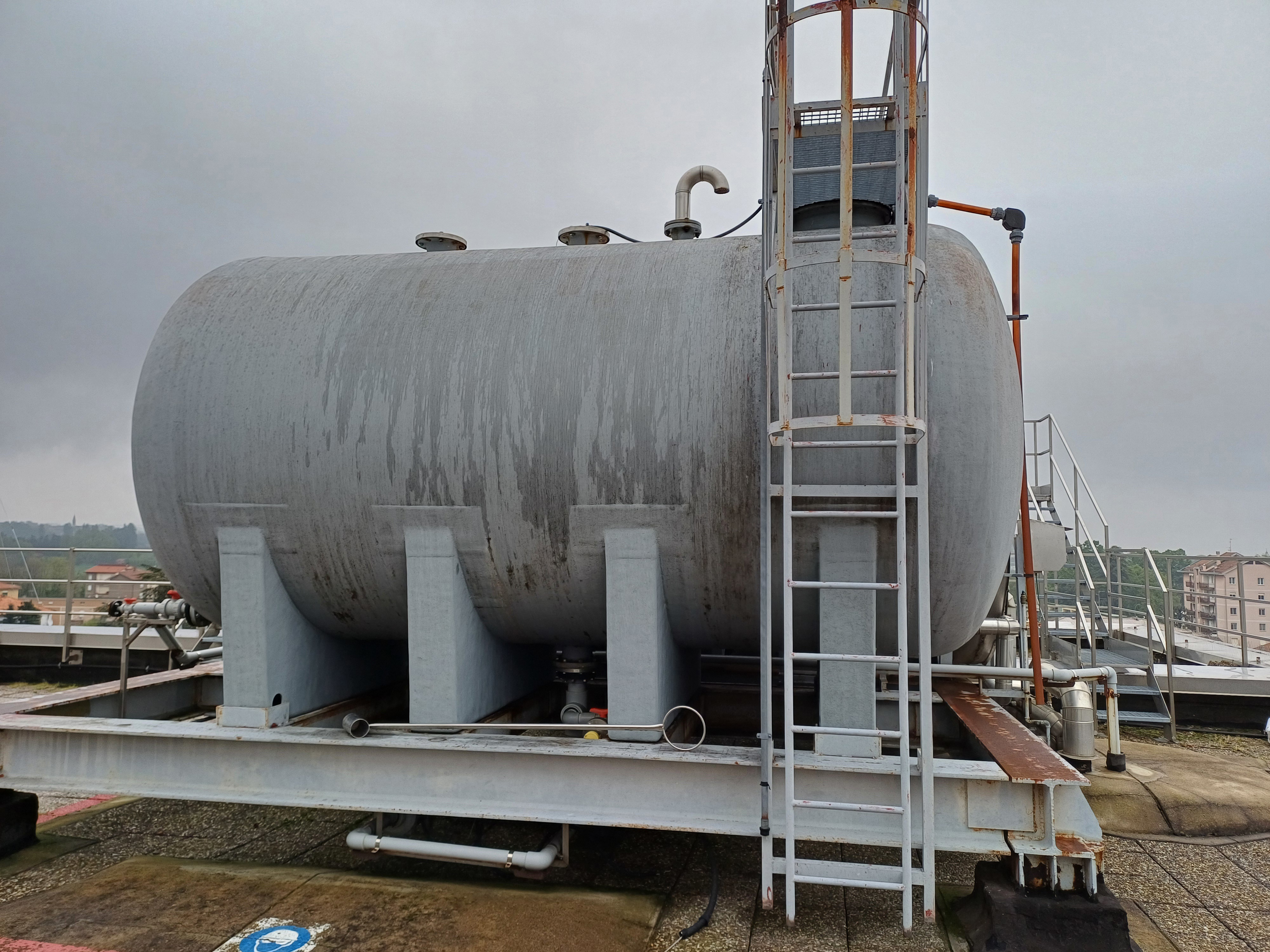 IPP# 245854, 18,470 L (4,879 gallons) Unused Fiberglass  Tank For Sale