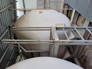 Unused Fiberglass  Tank