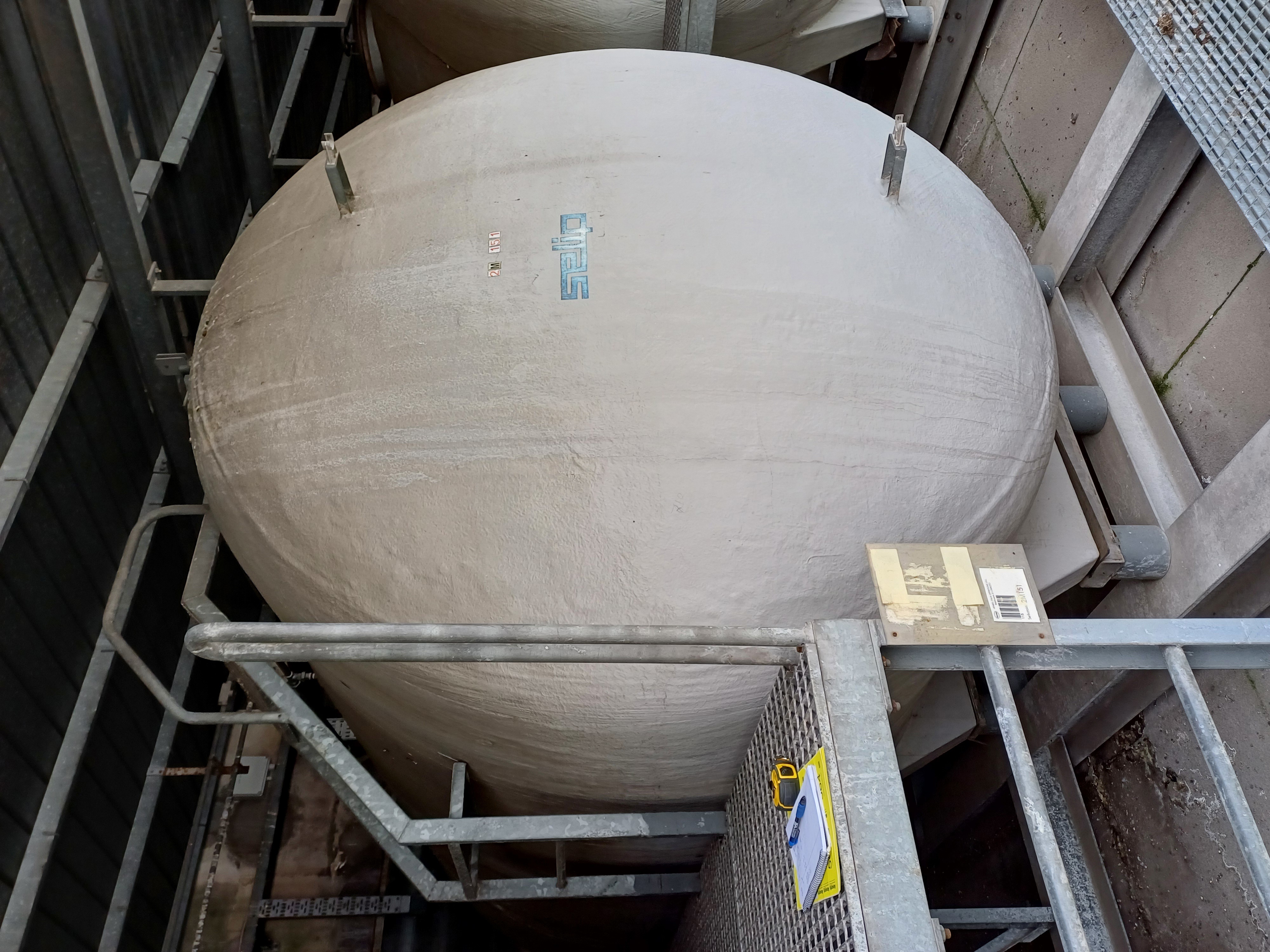 IPP# 245860, 20,510 L (5,418 gallons) Unused Fiberglass  Tank For Sale