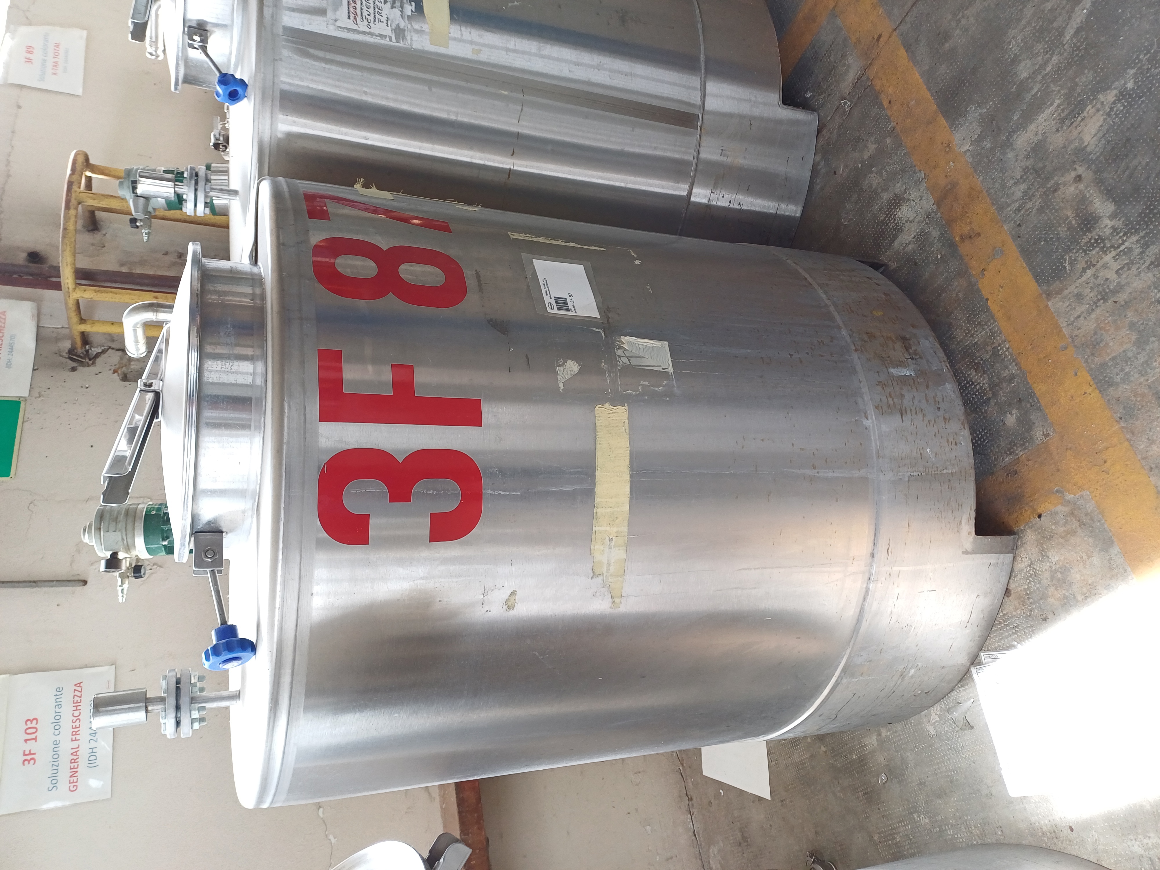 IPP# 245899, 752 L (198.7 gallons)  Stainless Steel 304  Tank For Sale