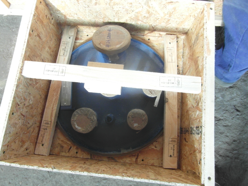 Pfaudler P Series 30 Gal Glass-Lined Vertical Tank - IPP# 245800