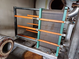  Stainless Steel 316 Plate and Frame Heat Exchanger