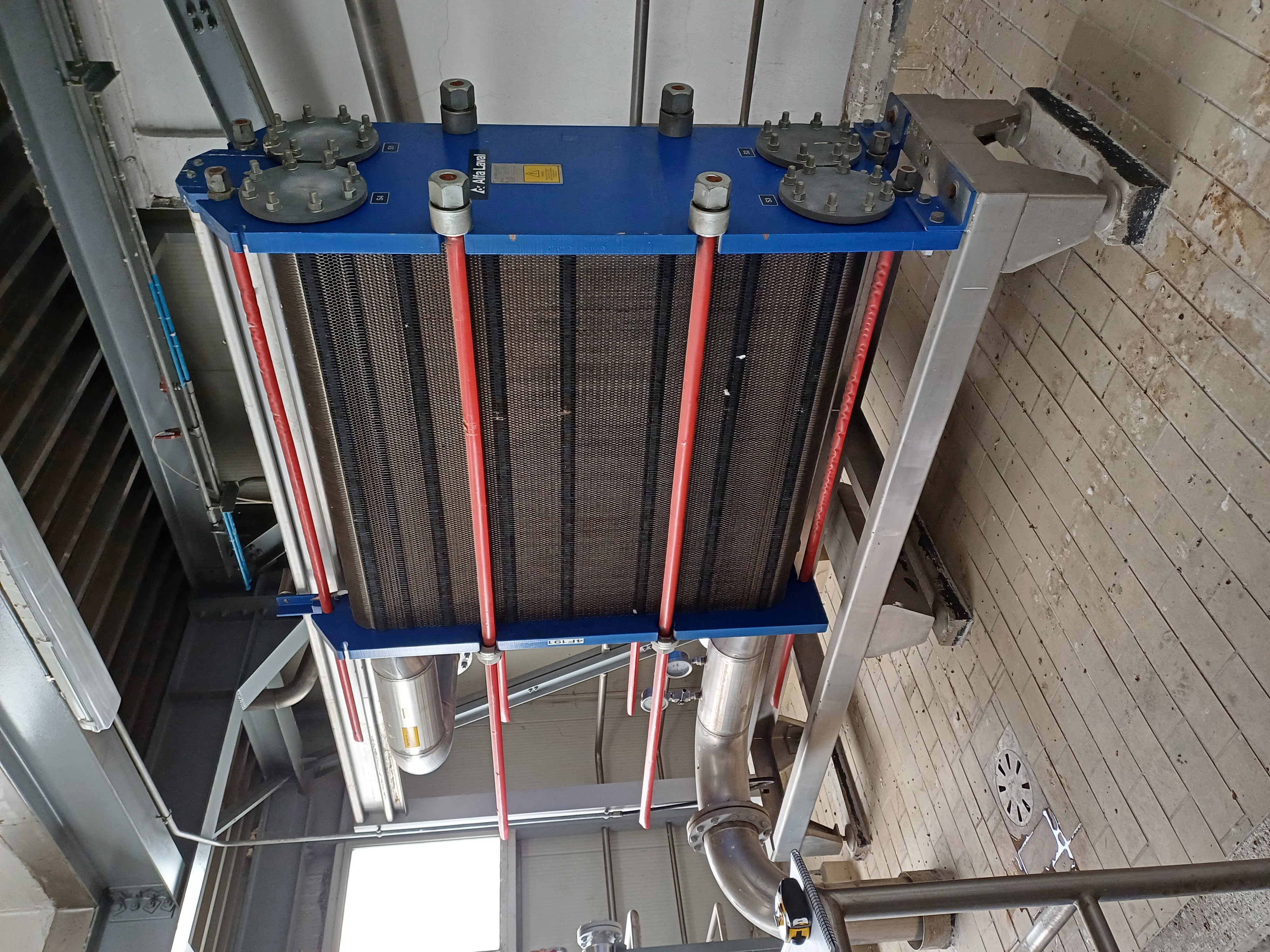 IPP# 245828, 202.7 m² (2,182 ft²)  Stainless Steel 304 Plate and Frame Heat Exchanger For Sale