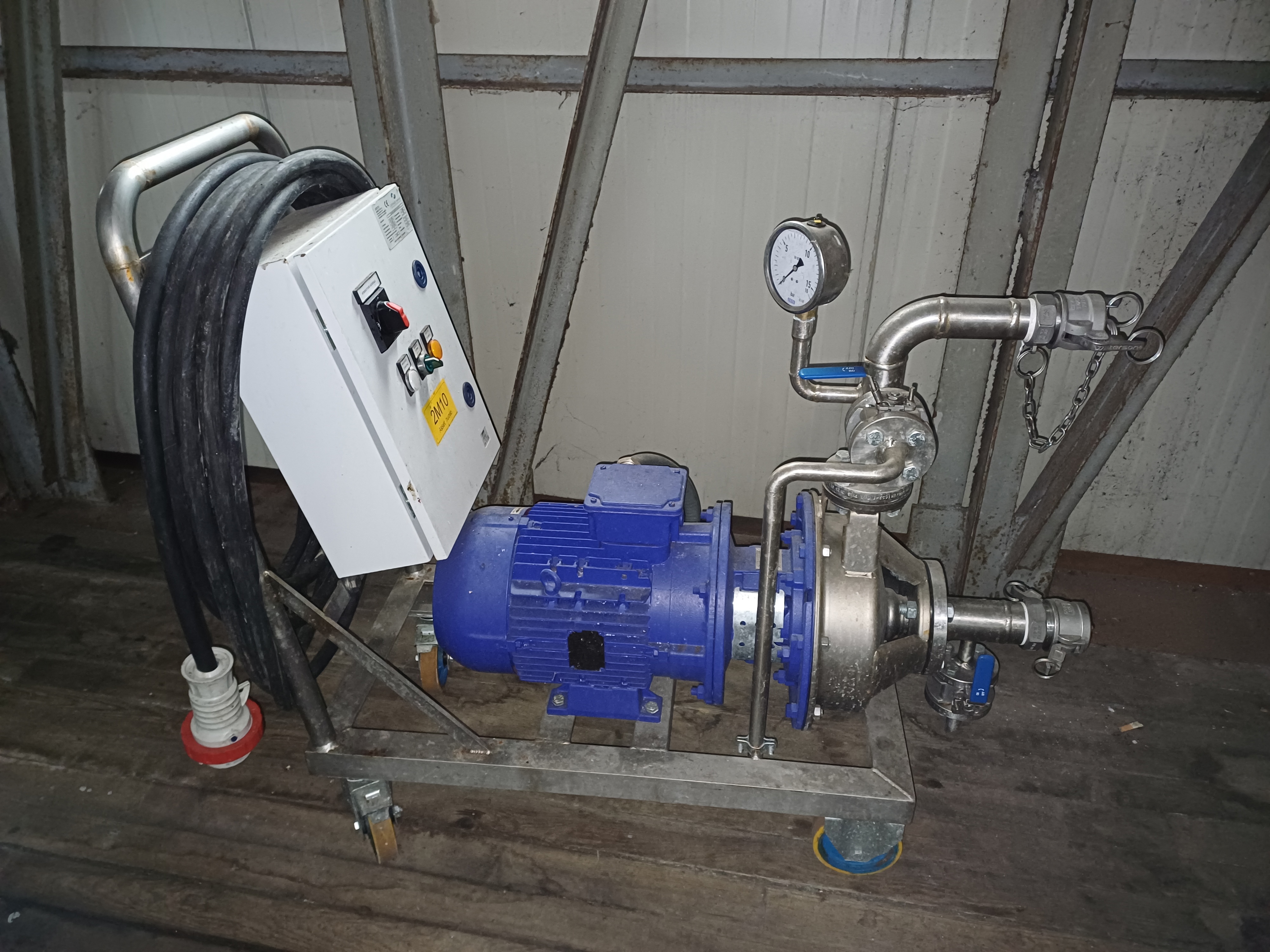 IPP# 245834, 10 m3/h (44 GPM)  Stainless Steel 304 Centrifugal Pump For Sale