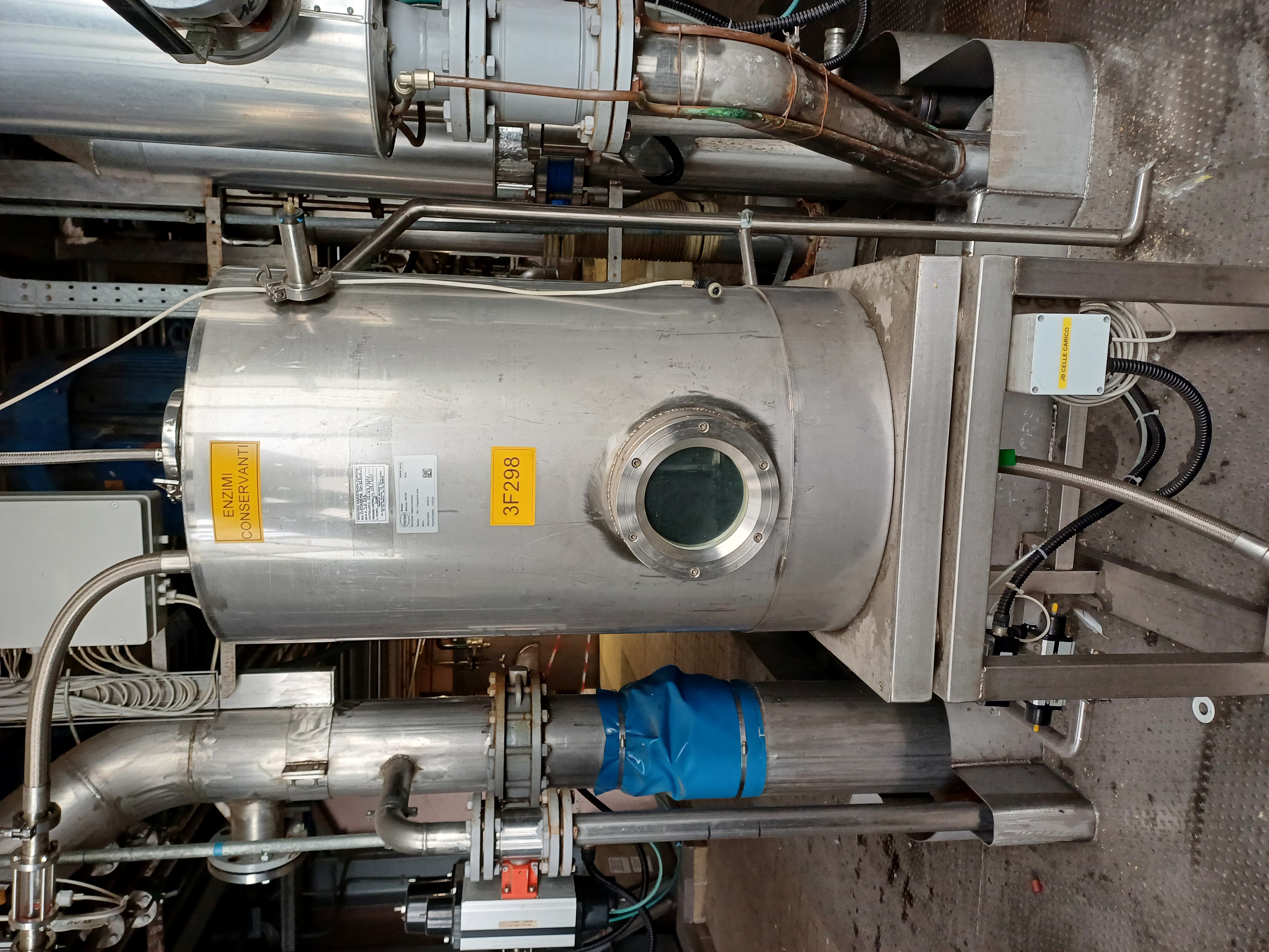 IPP# 245839, 43,200 L (11,412 gallons)  Stainless Steel 316L Batch-Type Agitated Reactor For Sale