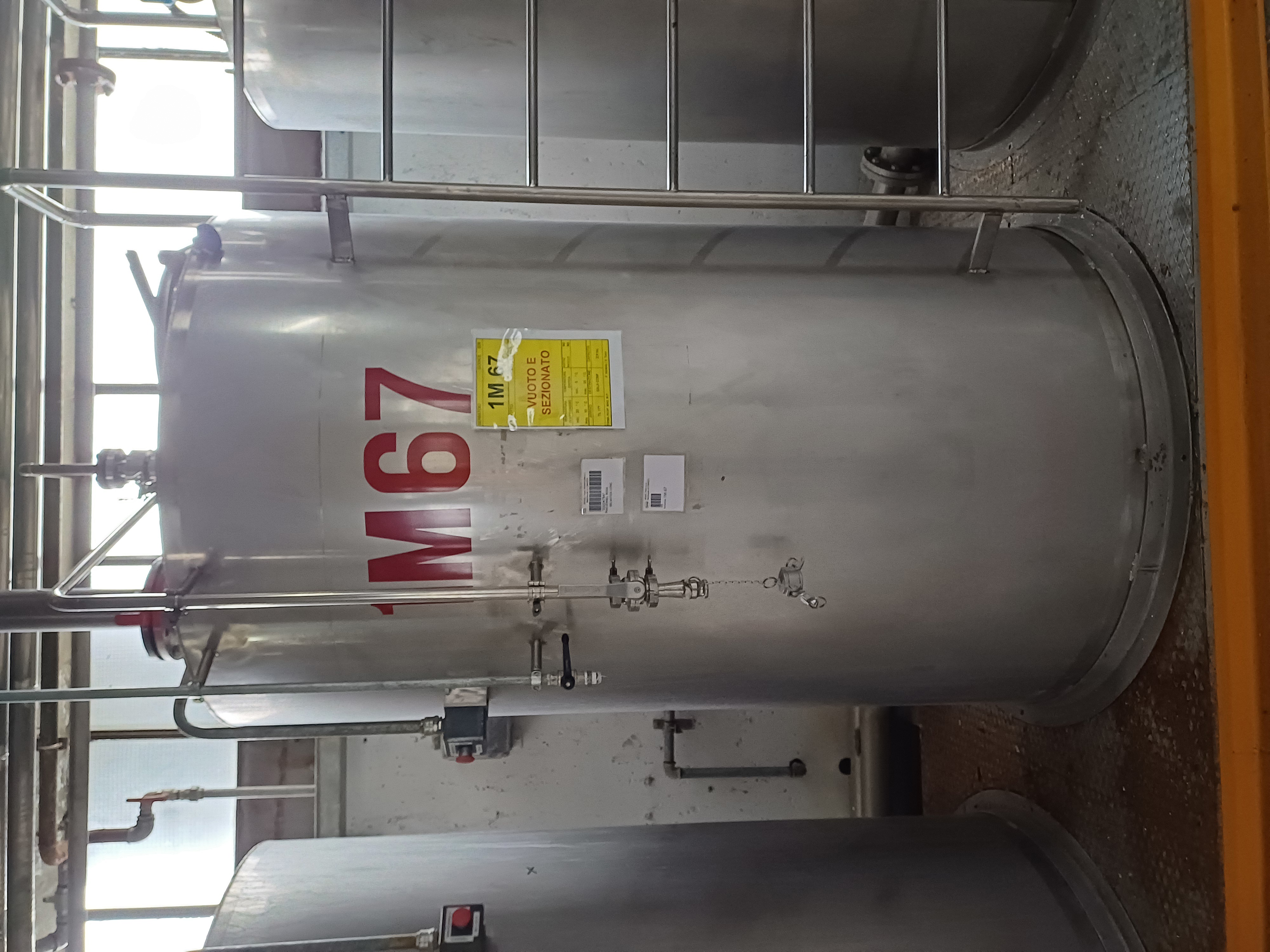 IPP# 245941, 2,438 L (644.1 gallons)  Stainless Steel 304  Tank For Sale